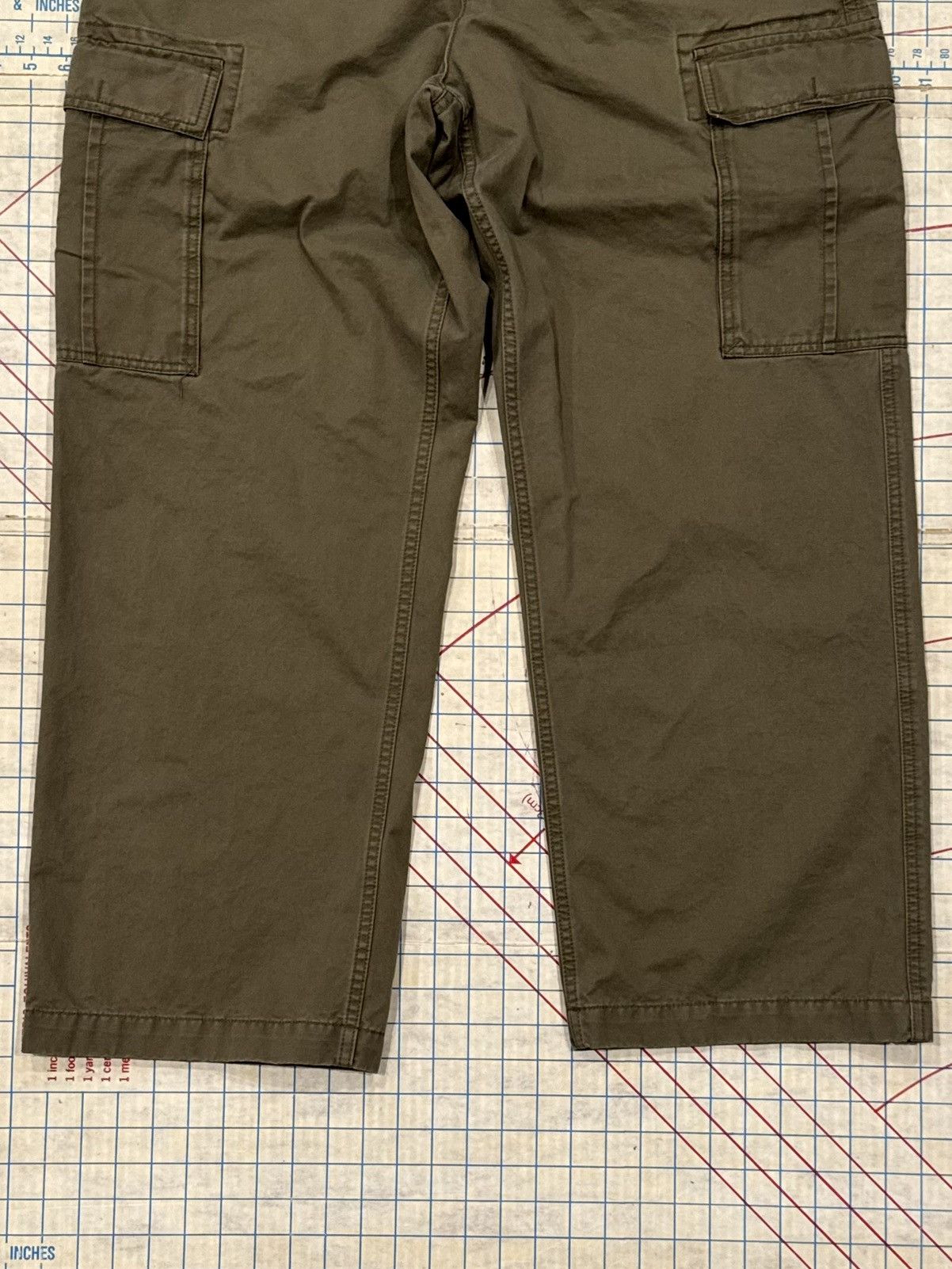 Gap Gap Favourite Cargo Wide Leg Cargo Pants Mens Size 36 Khaki Size US 36 / EU 52 - 4 Thumbnail