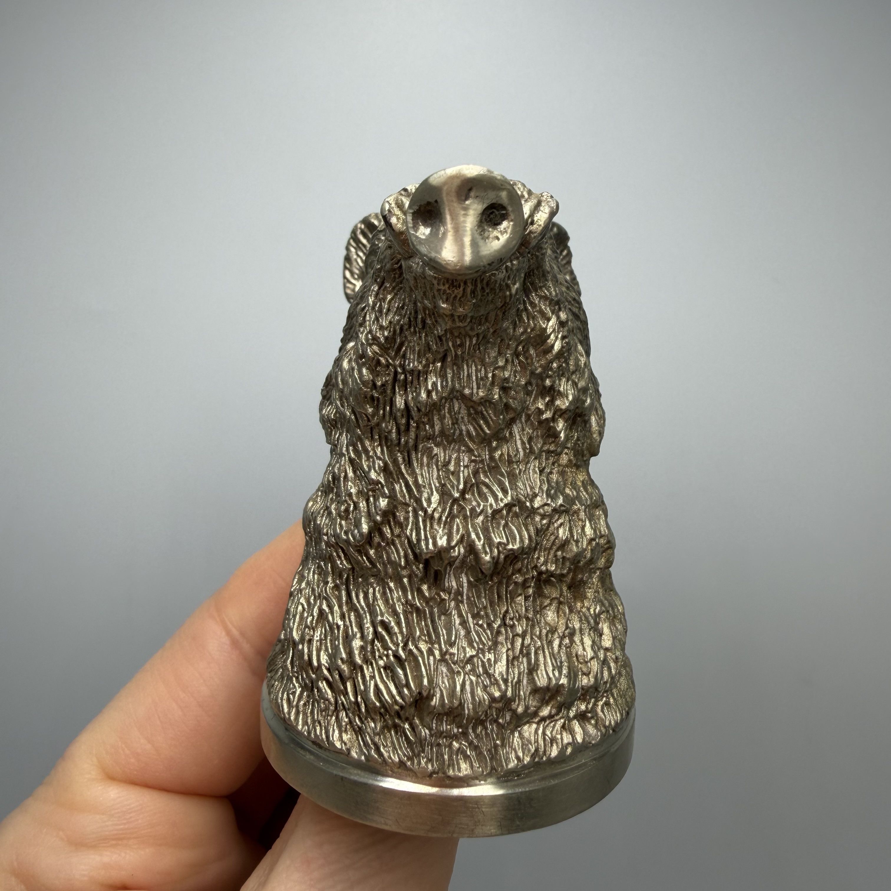 Vintage Vintage Metal Shot Glass Wild Boar Head Figurine Handcrafted Size ONE SIZE - 4 Thumbnail