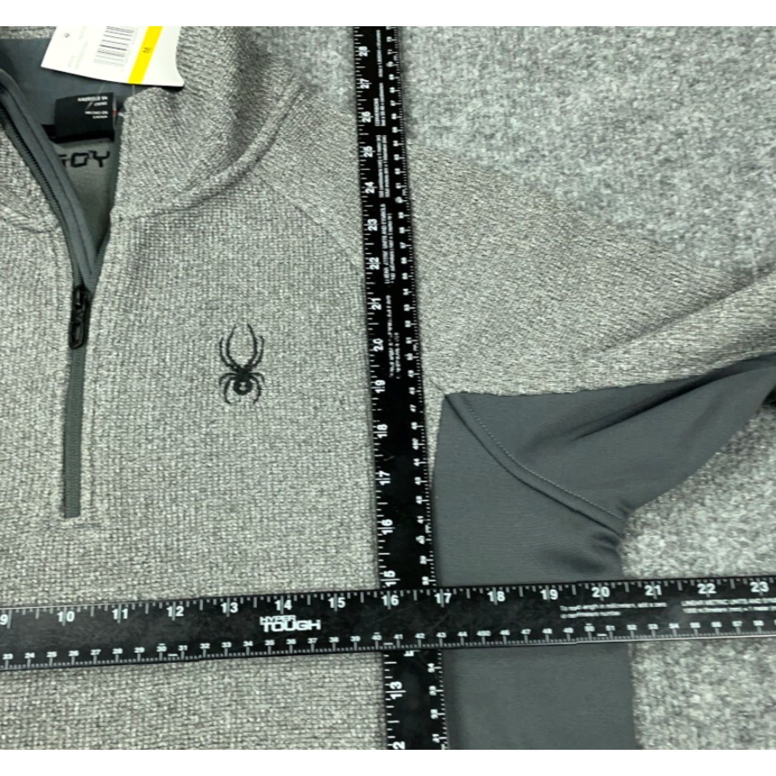 Spyder Spyder Unworn Outbound Jacket 1/4 Zip Pullover Gray Medium M Size US M / EU 48-50 / 2 - 5 Thumbnail