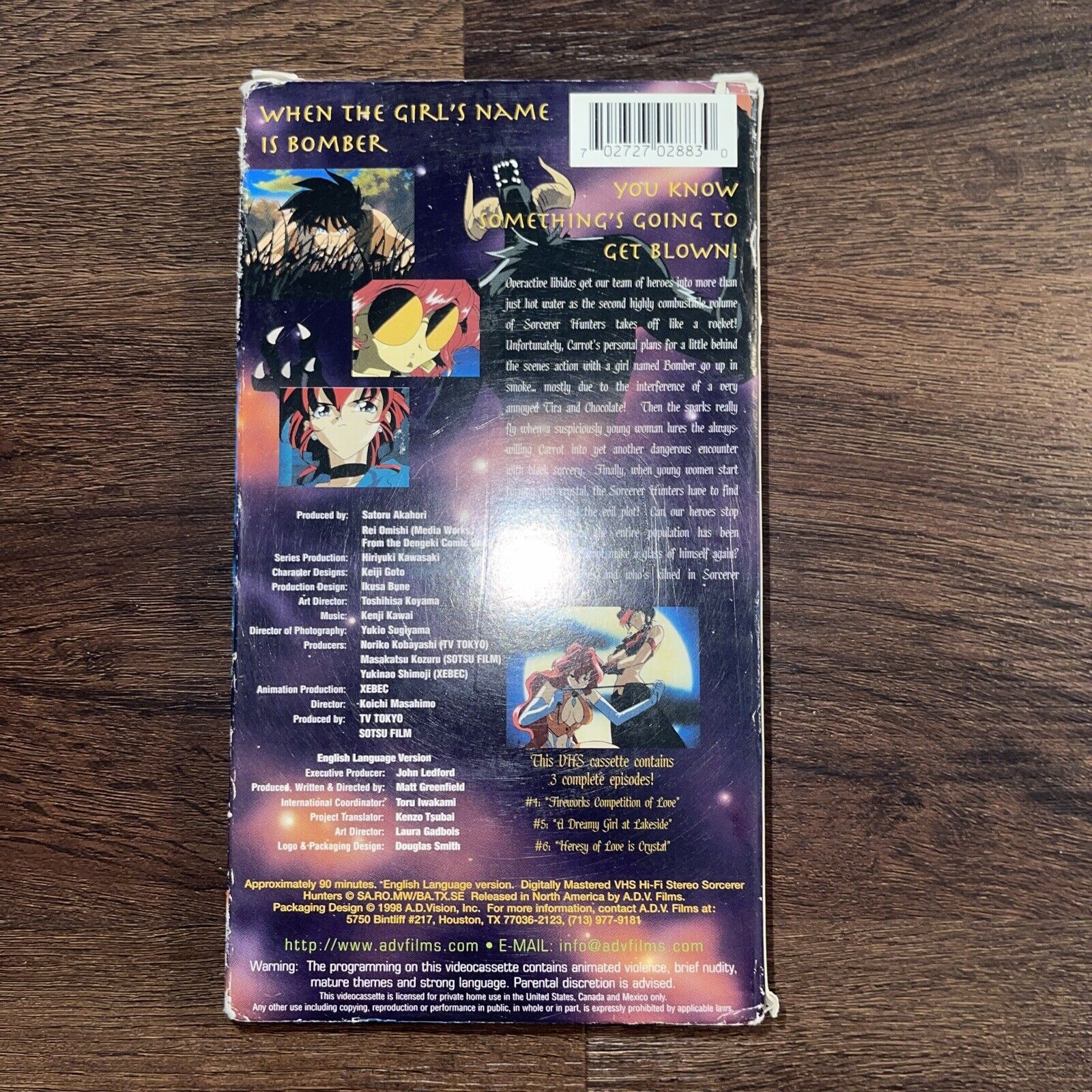 Other SORCERER HUNTERS Vol 2 Two Beauties Beast VHS Anime English Size US XXL / EU 58 / 5 - 2 Thumbnail