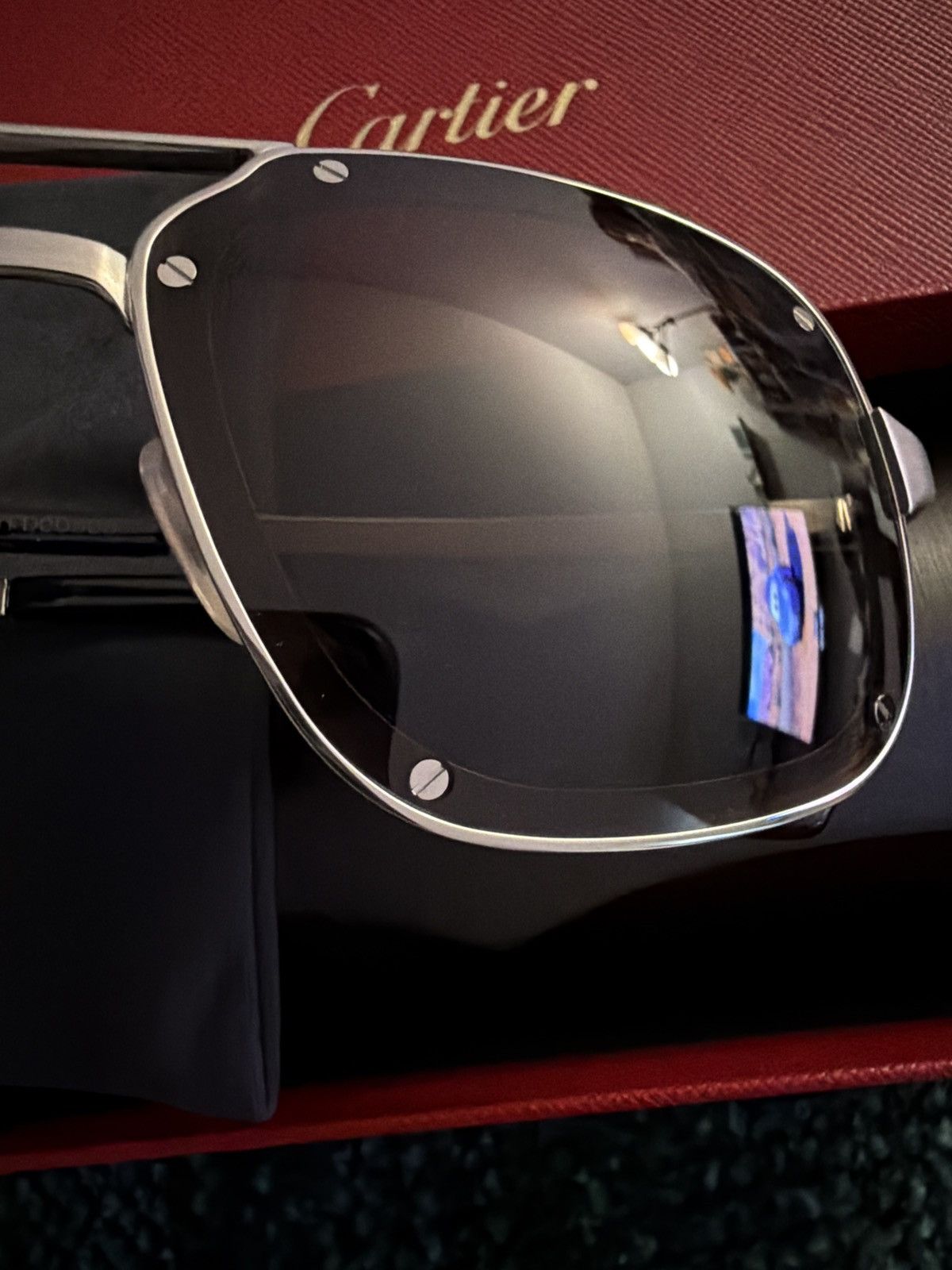 Cartier Cartier Sunglasses Size ONE SIZE - 3 Thumbnail