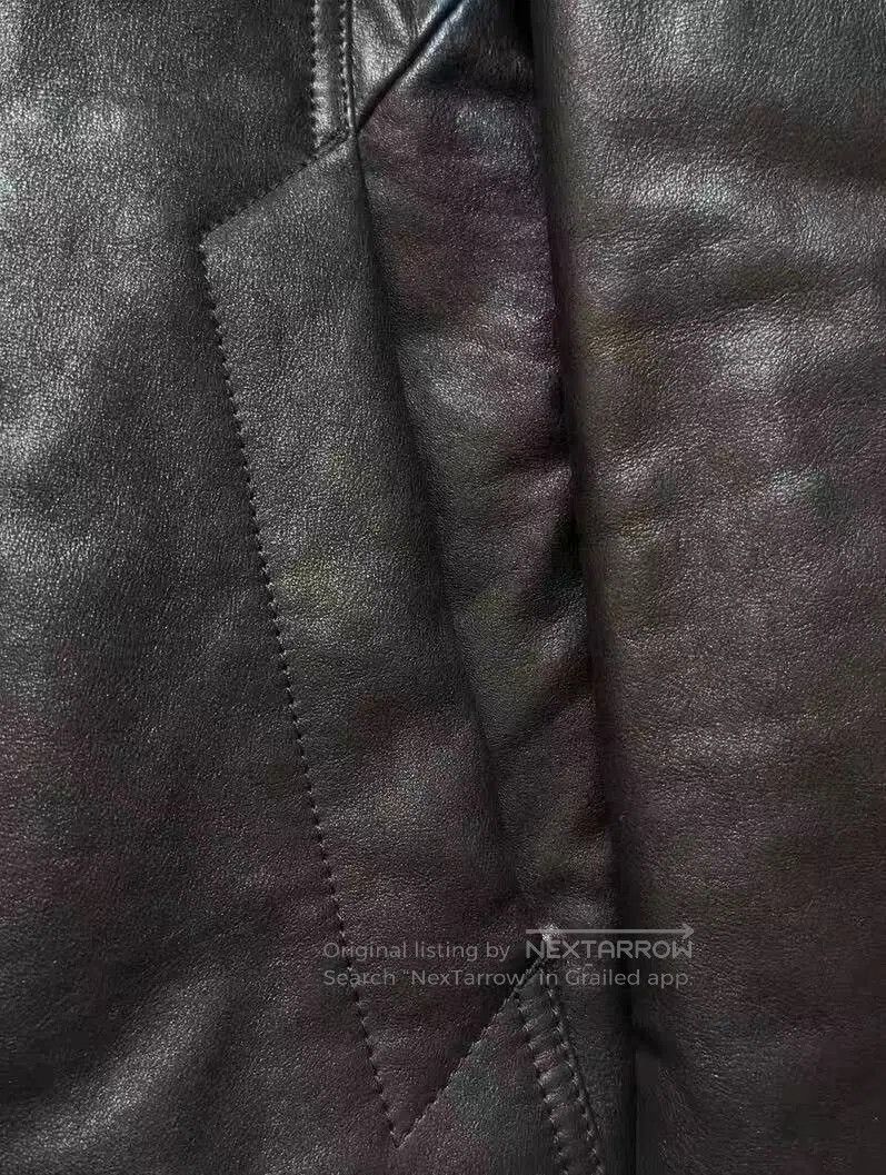 Rick Owens Rick Owens Leather and Fur Jacket. Size US M / EU 48-50 / 2 - 3 Thumbnail
