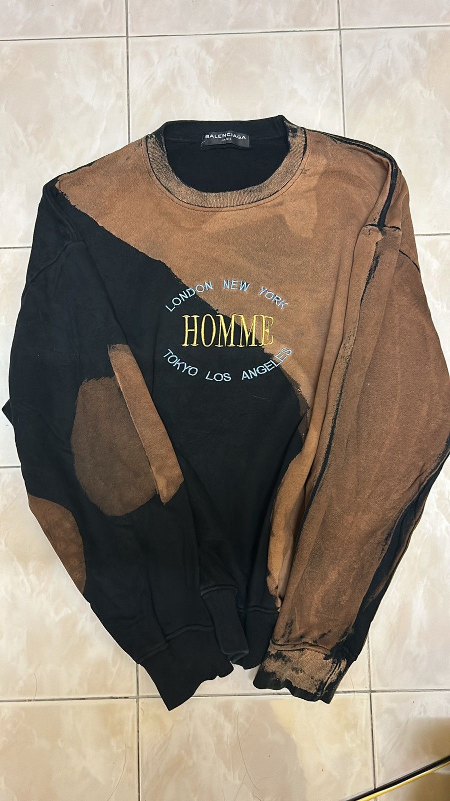 Other SWEATSHIRT NICE DESIGN LONDON NEW YORK Size US XXL / EU 58 / 5 - 1 Thumbnail