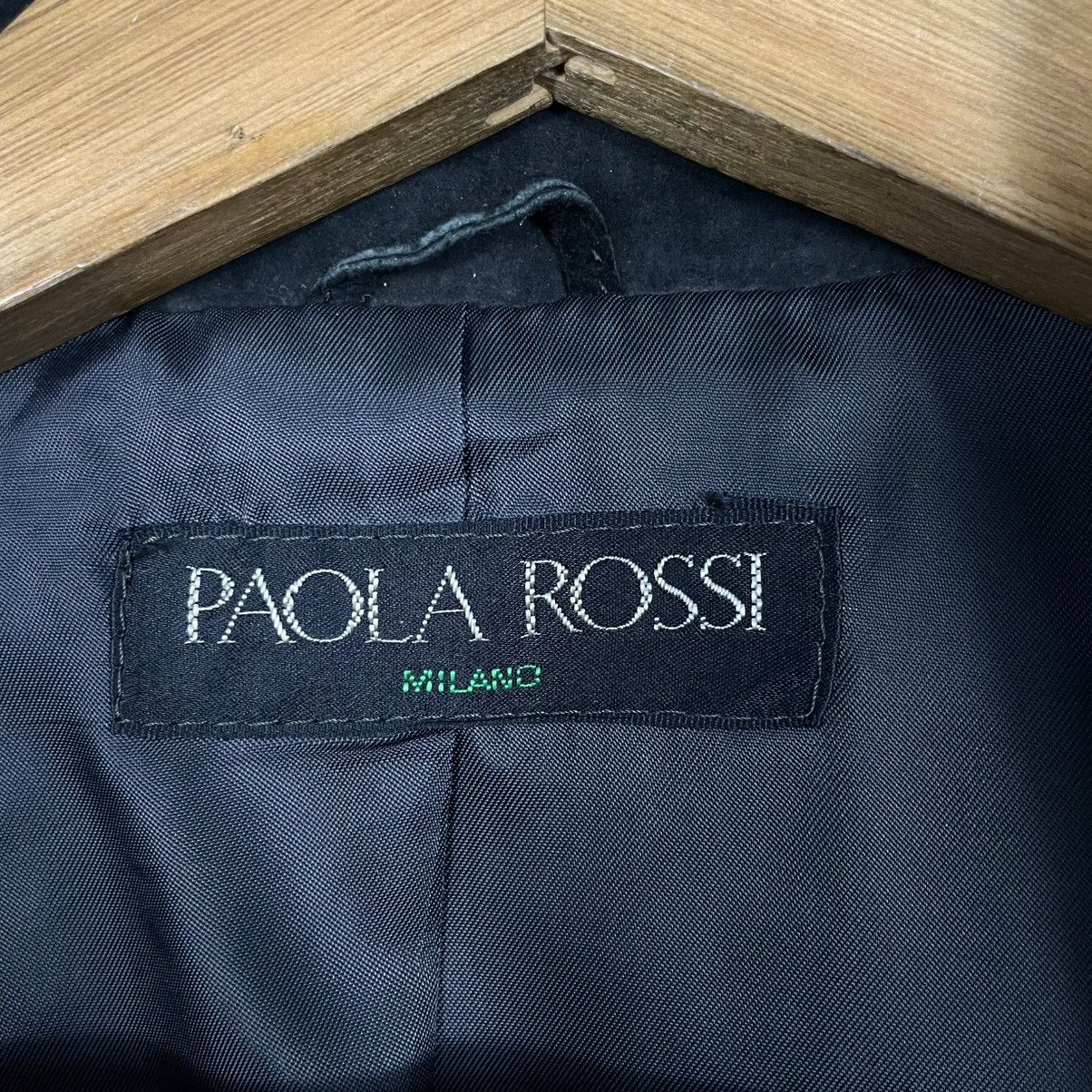 Other Paola Rossi Black Crop Jacket Size M / US 6-8 / IT 42-44 - 15 Thumbnail