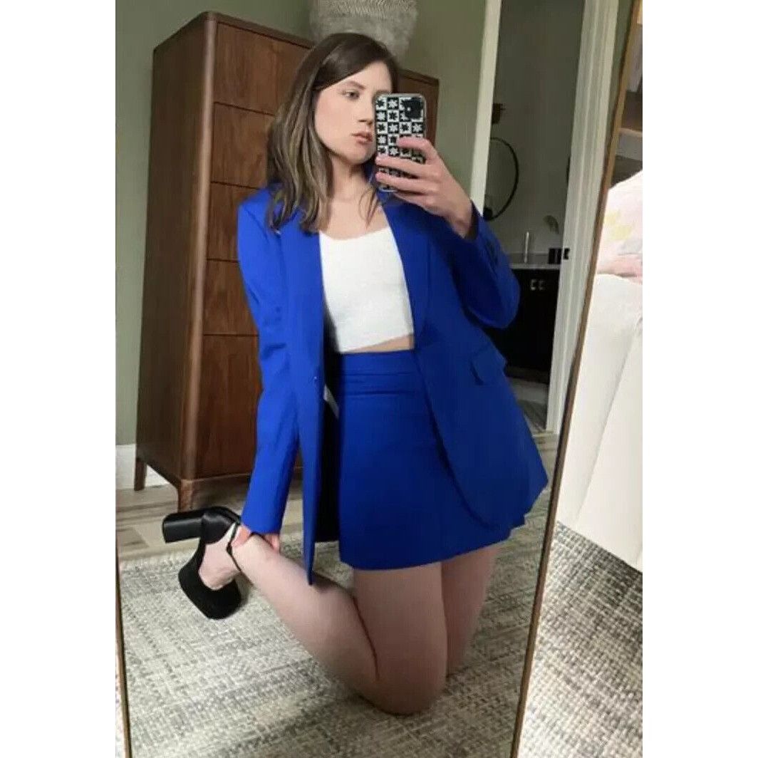 Zara ZARA BNWT FITTED BLAZER WITH POCKETS XS REF. 2704/968 Size XS / US 0-2 / IT 36-38 - 6 Thumbnail