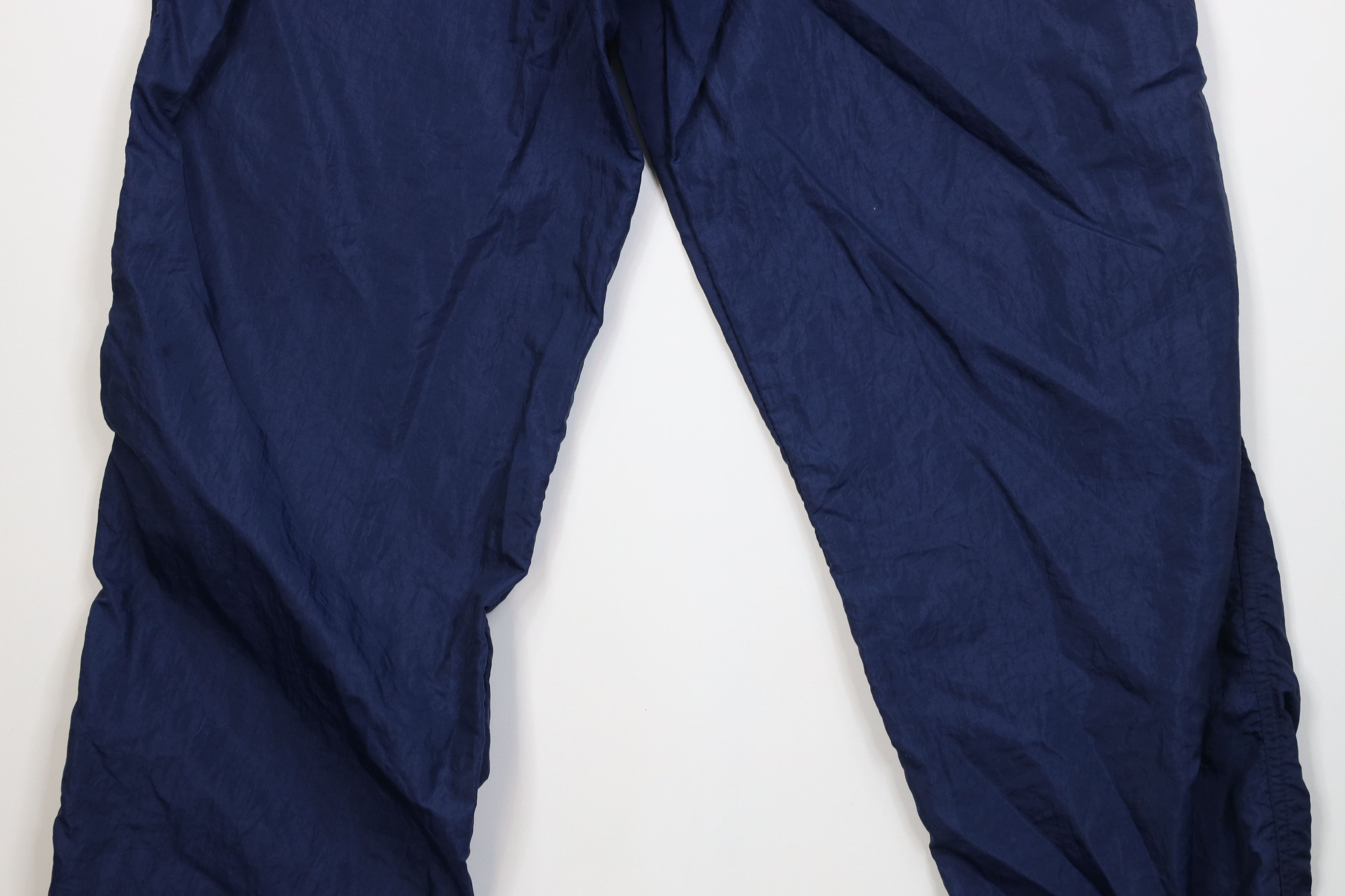 Speedo Vintage 90s Speedo Windbreaker Joggers Pants Navy Blue USA Size US 32 / EU 48 - 11 Thumbnail