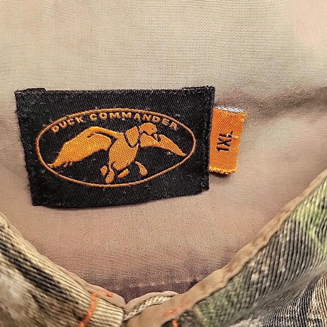 Realtree VINTAGE Duck Commander Camo Shirt Men 1XL Twill Realtree Xtra Shacket Jacket Hunt Shirt Size US XL / EU 56 / 4 - 4 Thumbnail