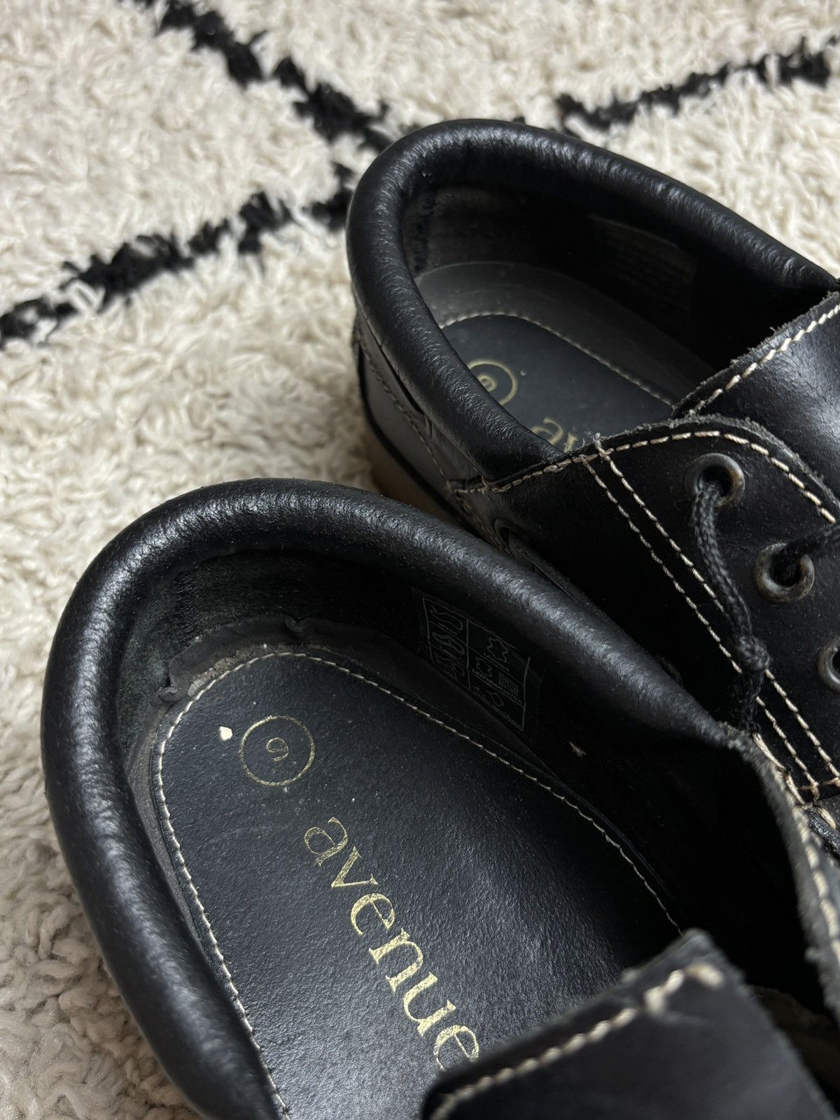 Genuine Leather Vintage Genuine Leather 3 Eye Lug Boat Shoes Size US 9 / EU 42 - 12 Thumbnail