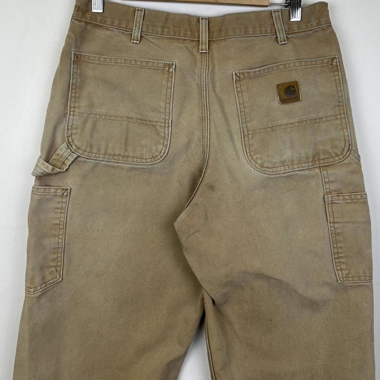 Carhartt Vintage Carhartt Men's Rugged Work Pants - Durable Trousers Size US 32 / EU 48 - 4 Thumbnail