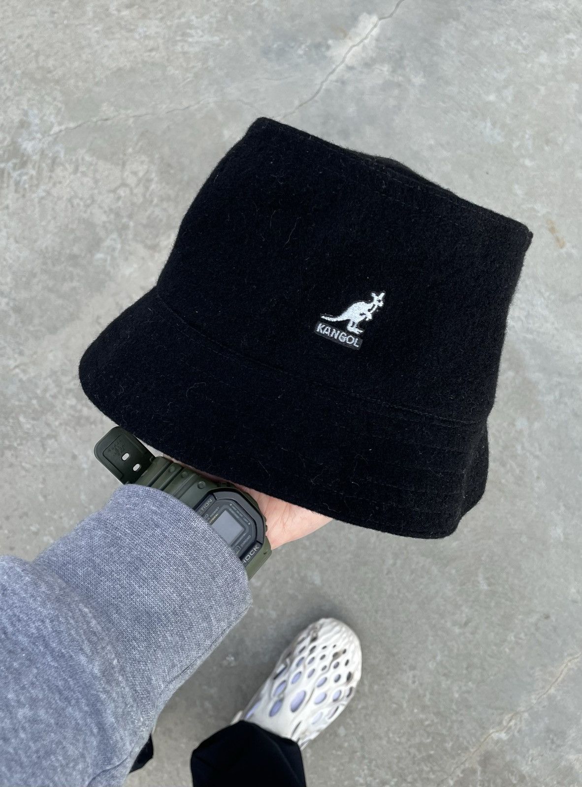 Vintage Vintage 90s Kangol Wool Cabbie Hat Cap Sk8 Bucket Size ONE SIZE - 1 Thumbnail