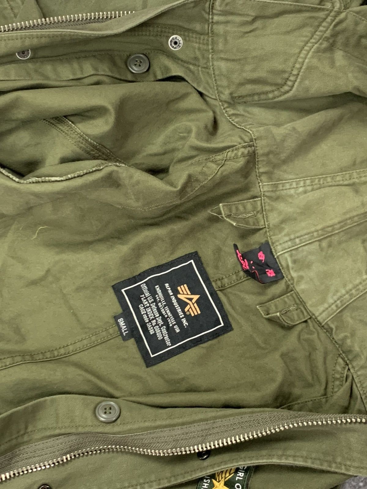 Alpha Industries Colaboration “Alpha Industries X Girl” Parkas Fur Jacket Size US S / EU 44-46 / 1 - 4 Thumbnail