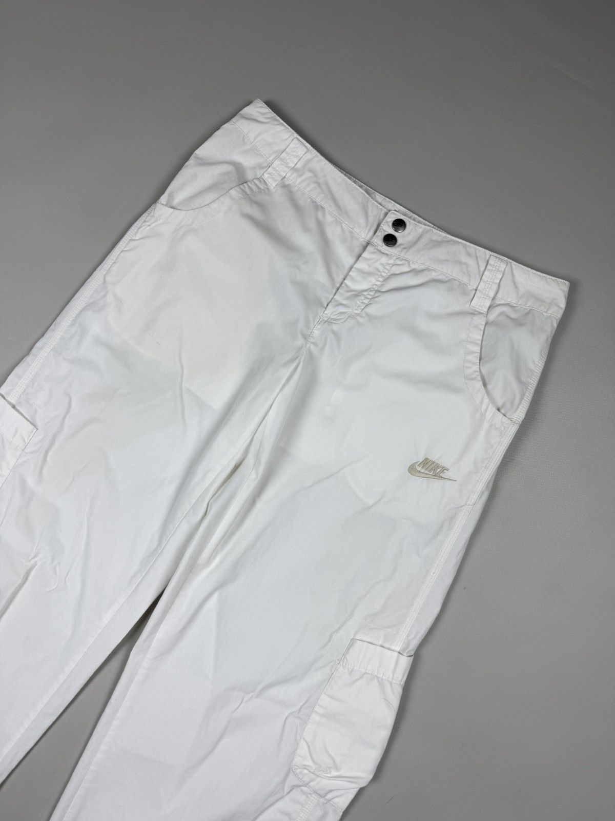 Nike Nike Vintage Y2K Ladies Cargo Pants Trousers Size US 8 / M Size 30" / US 8 / IT 44 - 2 Thumbnail