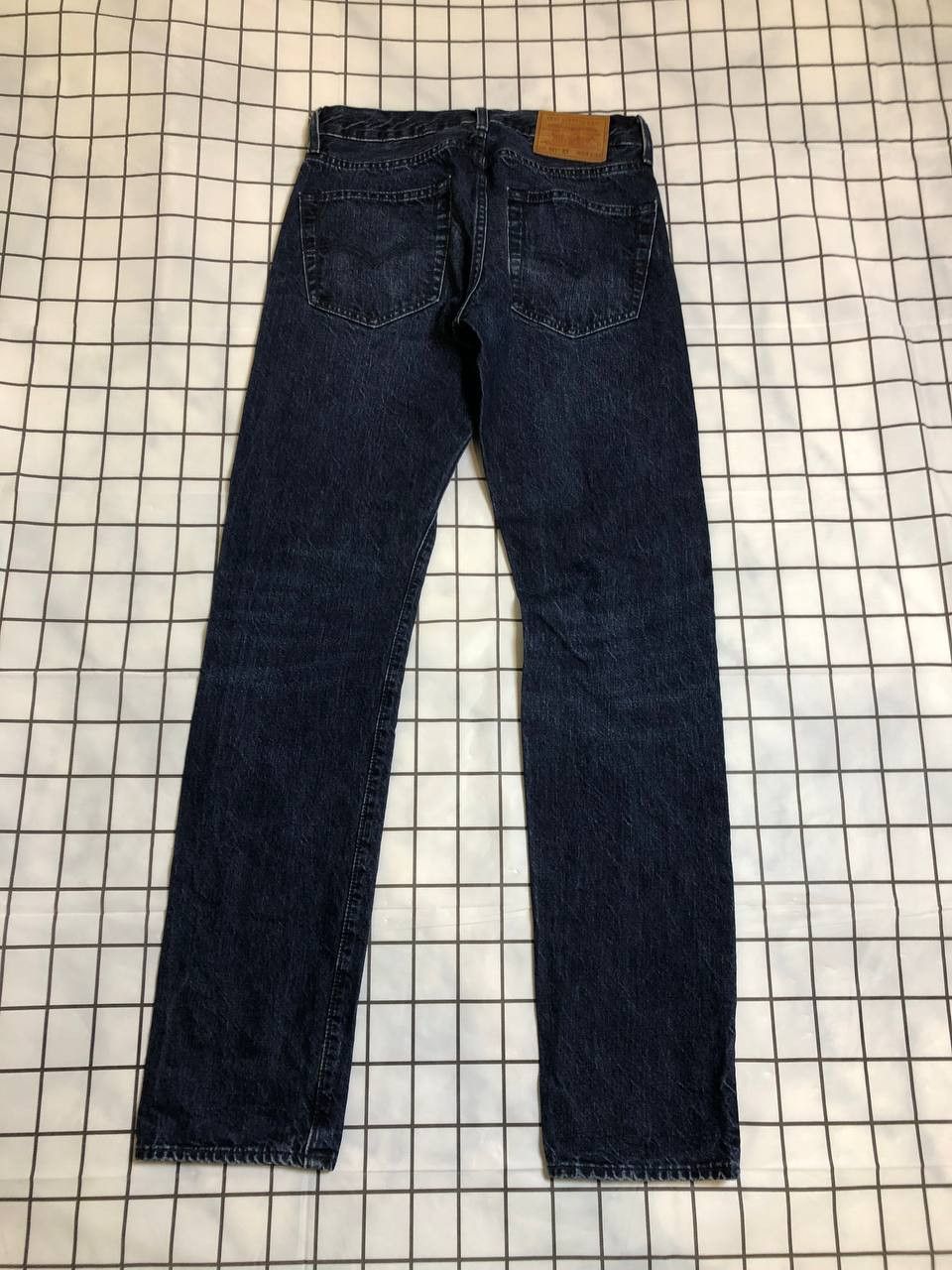 Levi's Levi Strauss 501 Mens Dark Blue Denim Casual Size US 29 - 24 Thumbnail