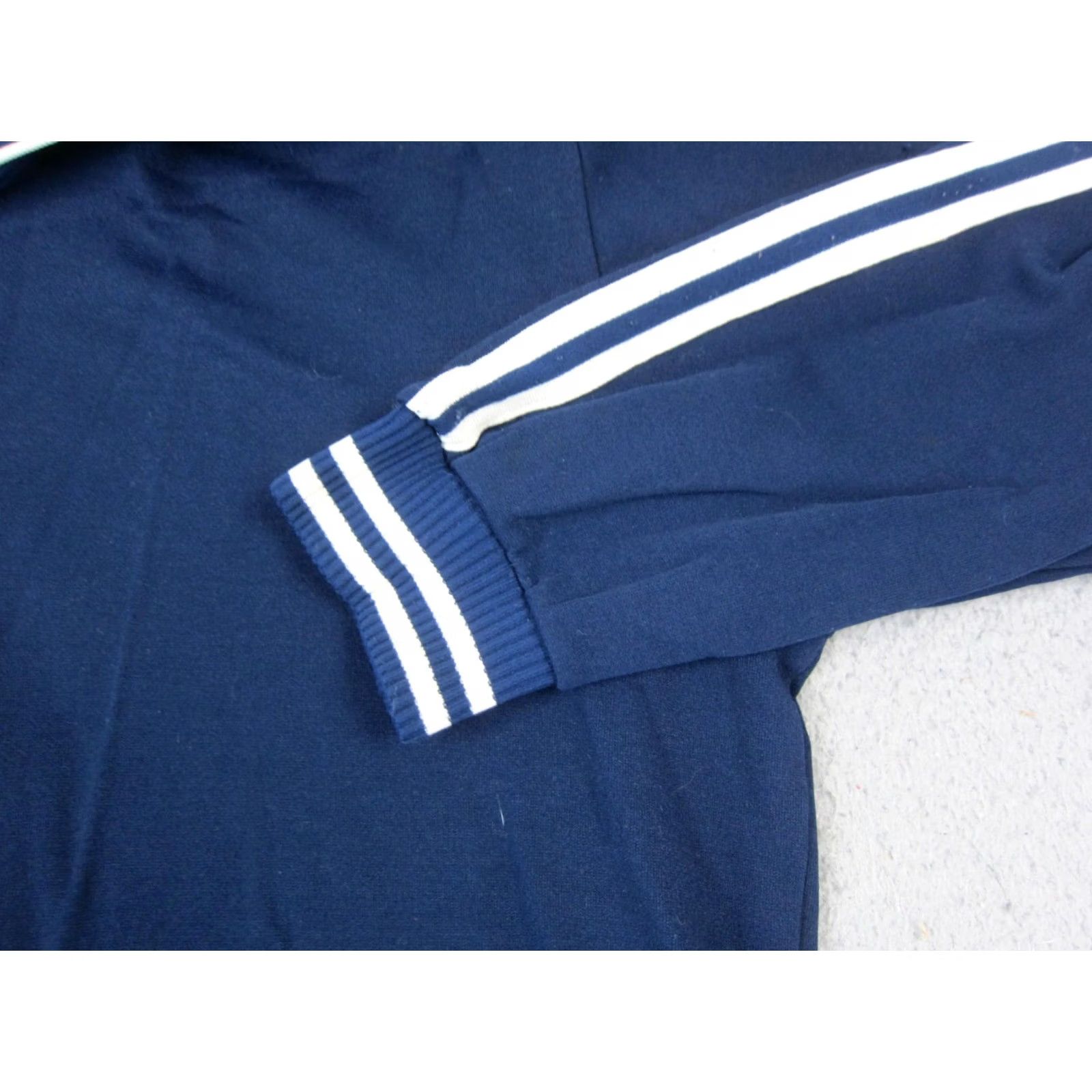 Vintage VINTAGE BRI Track Jacket Womens 6 Blue Full Zip Athletic Training 50s 60s Size M / US 6-8 / IT 42-44 - 5 Thumbnail