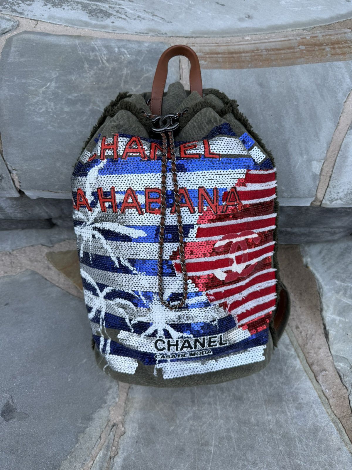 Chanel Chanel La Habana Backpack 2017 Collection Size ONE SIZE - 1 Thumbnail