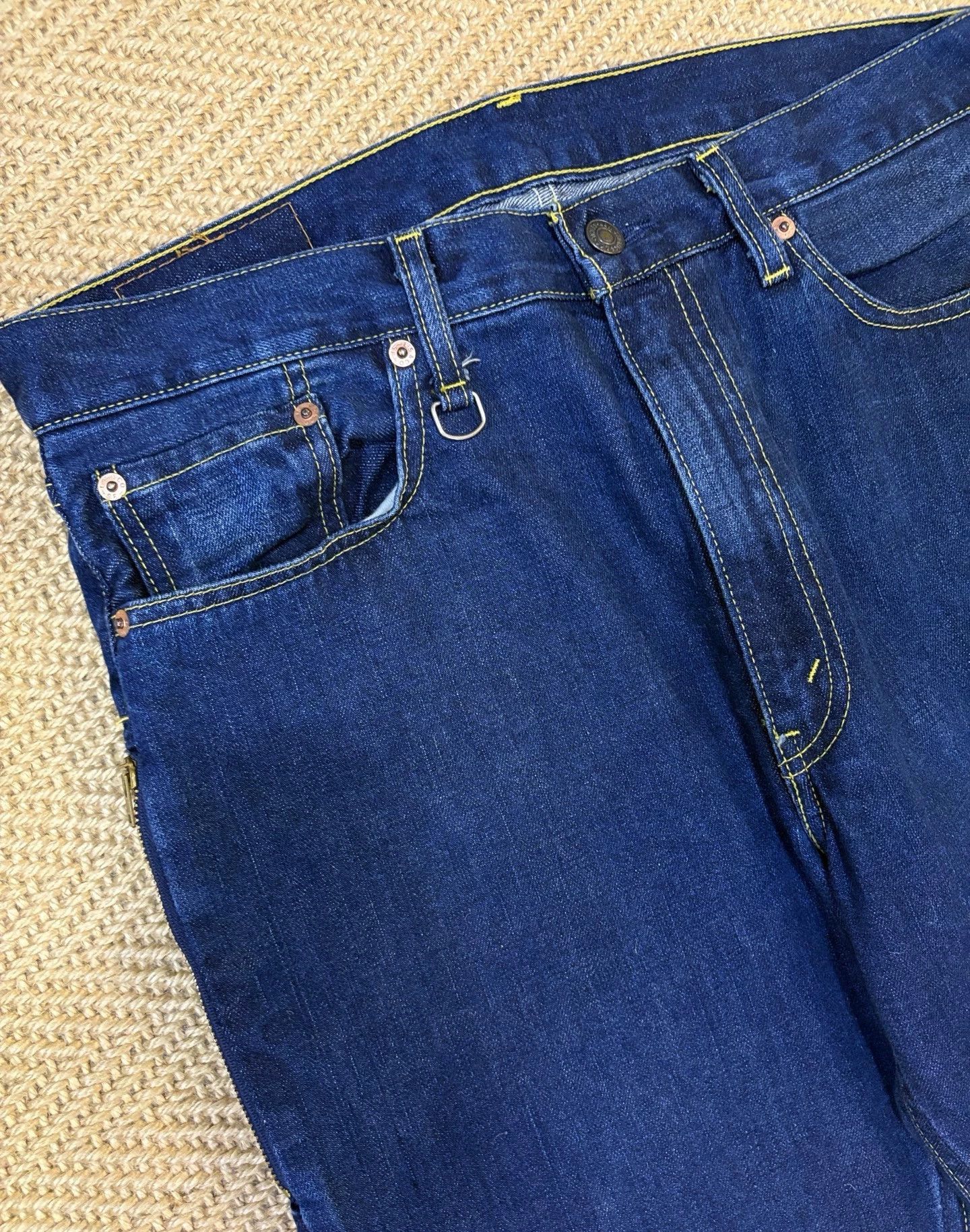 Levi's Levi's FENOM Hiroshi Fujiwara 505 One Wash All Shine W34L31 Size US 34 / EU 50 - 5 Thumbnail