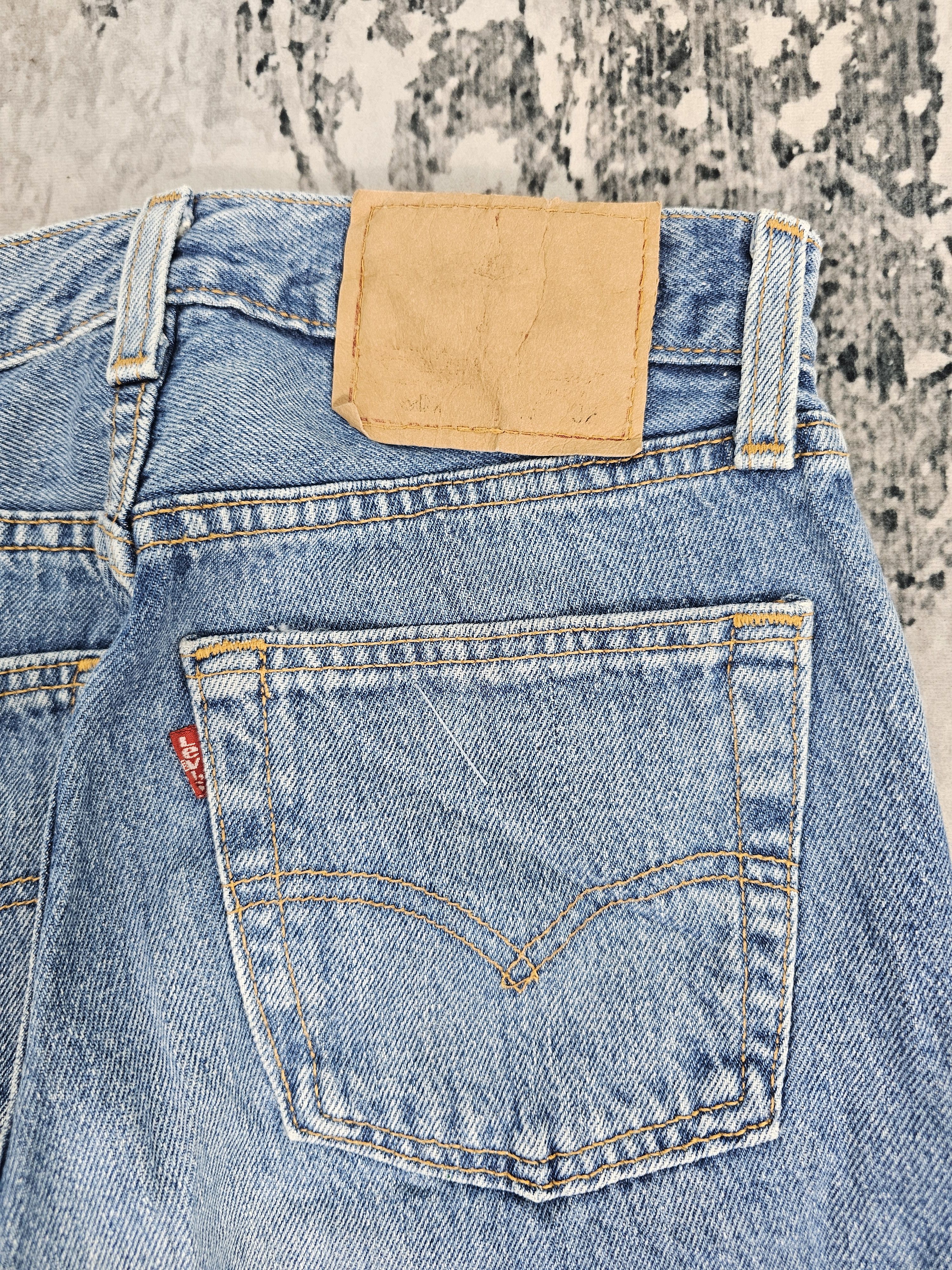 Levi's Vintage Clothing Vtg 90'S LEVIS 6501 For Women High Rise Faded Jeans L0508 Size 25" / US 0 / IT 36 - 8 Thumbnail