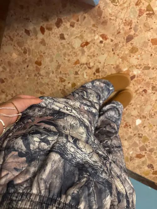 VIBE Vintage Camouflage Pattern Baggy Pant Size US 27 - 7 Thumbnail