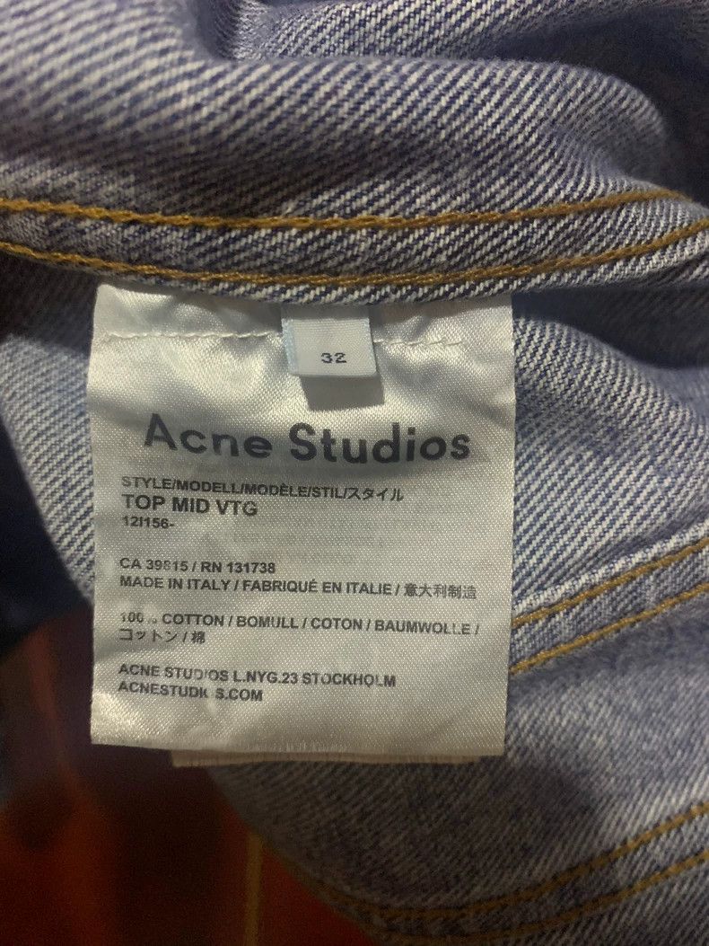 Acne Studios acne studios size:32 denim jacket 2504-Nextarrow Size US L / EU 52-54 / 3 - 4 Thumbnail