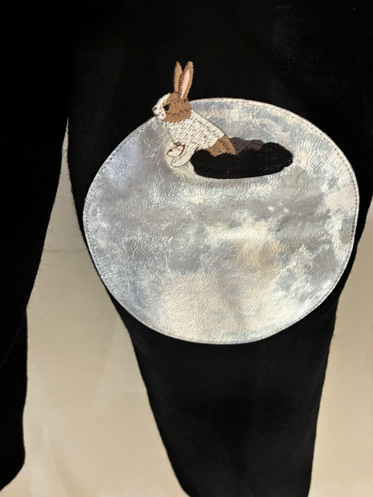 Loewe o1in1g0426 Moon Rabbit Sweater in Black Size US S / EU 44-46 / 1 - 3 Thumbnail