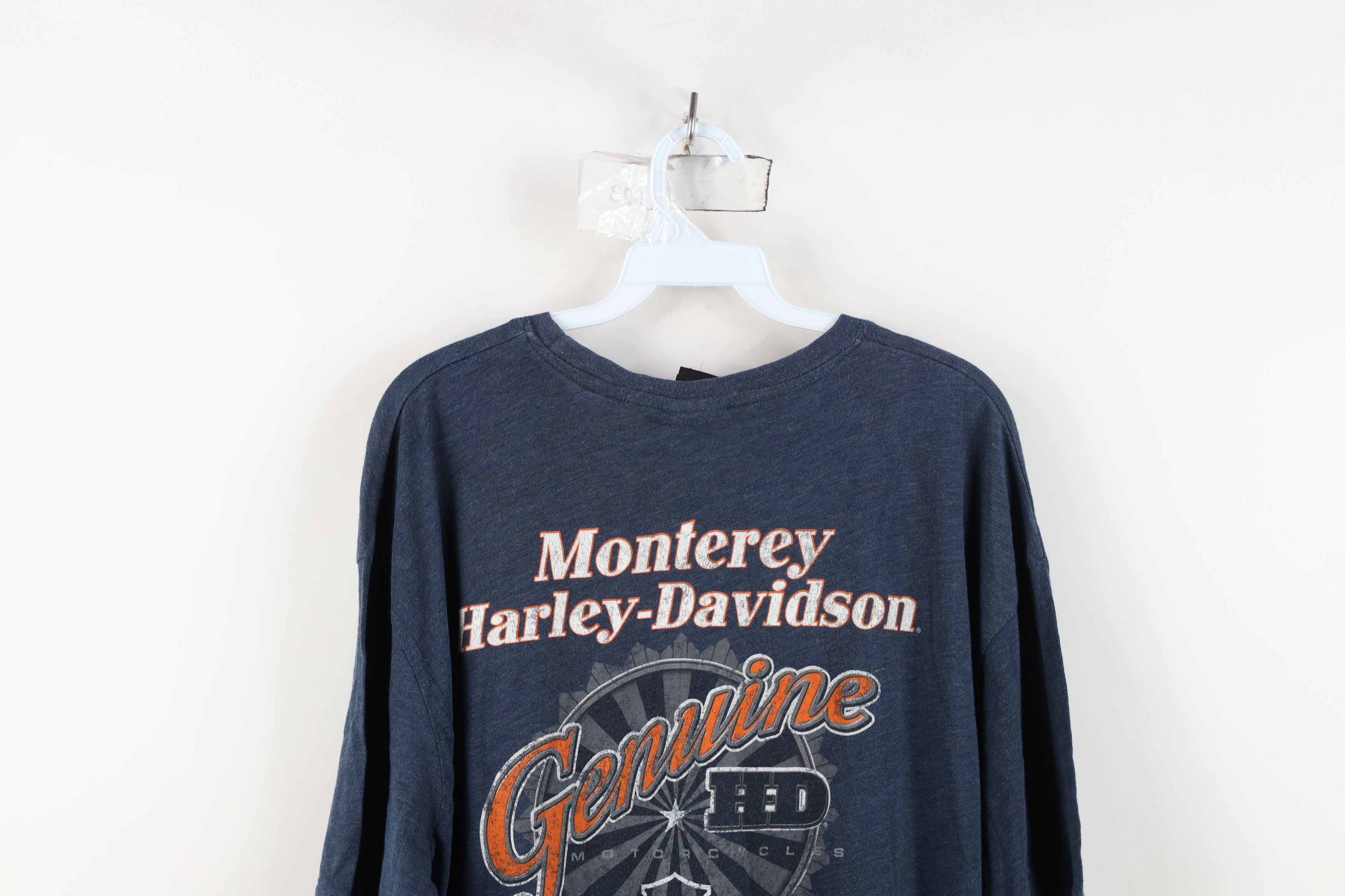 Harley Davidson Vintage Y2K Harley Davidson Jersey Knit Short Sleeve T-Shirt Size US XL / EU 56 / 4 - 13 Thumbnail