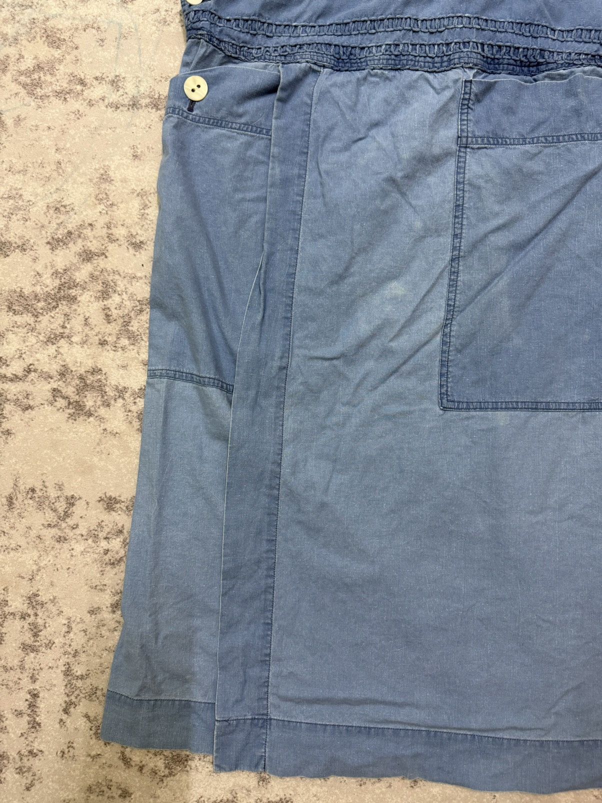 Hai Sporting Gear Issey miyake Hai Sporting Gear Denim Sleeveless Long Dress Size S / US 4 / IT 40 - 4 Thumbnail