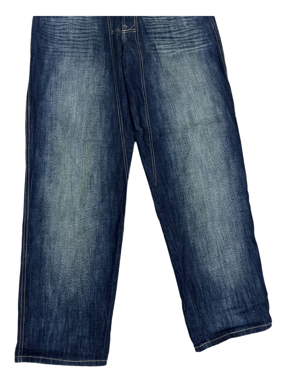 Marithe + Francois Girbaud Y2K Girbaud Baggy Oversized Carpenter Blue Denim Jeans Size US 36 / EU 52 - 8 Thumbnail