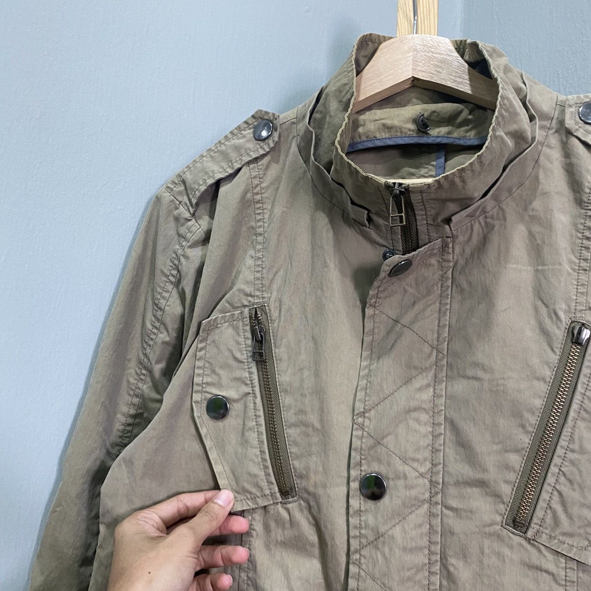 PPFM Archive PPFM Japanese Designer Multi-Pocket Military Jacket Size US XL / EU 56 / 4 - 11 Thumbnail