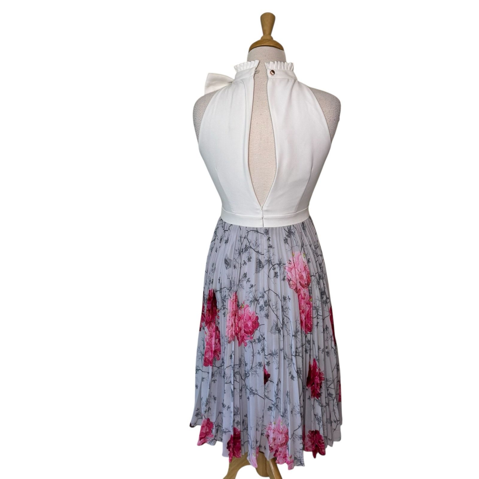 Ted Baker TED BAKER Cornala Babylon Pleat A-Line Dress Size 1 Size XS / US 0-2 / IT 36-38 - 4 Thumbnail