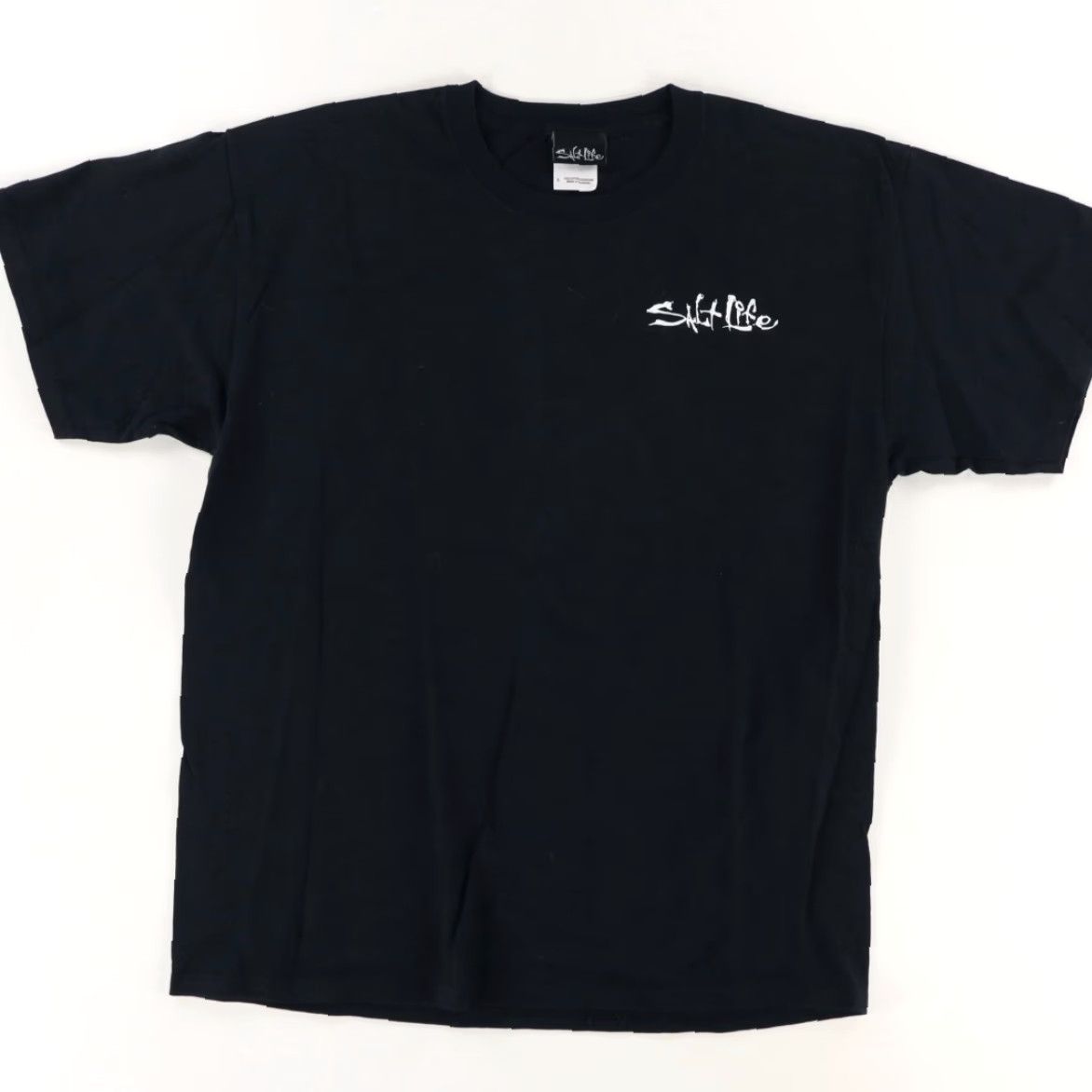 Vintage Salt Life Pirate Flag Solid T-Shirt Black Men's L Size US L / EU 52-54 / 3 - 3 Thumbnail