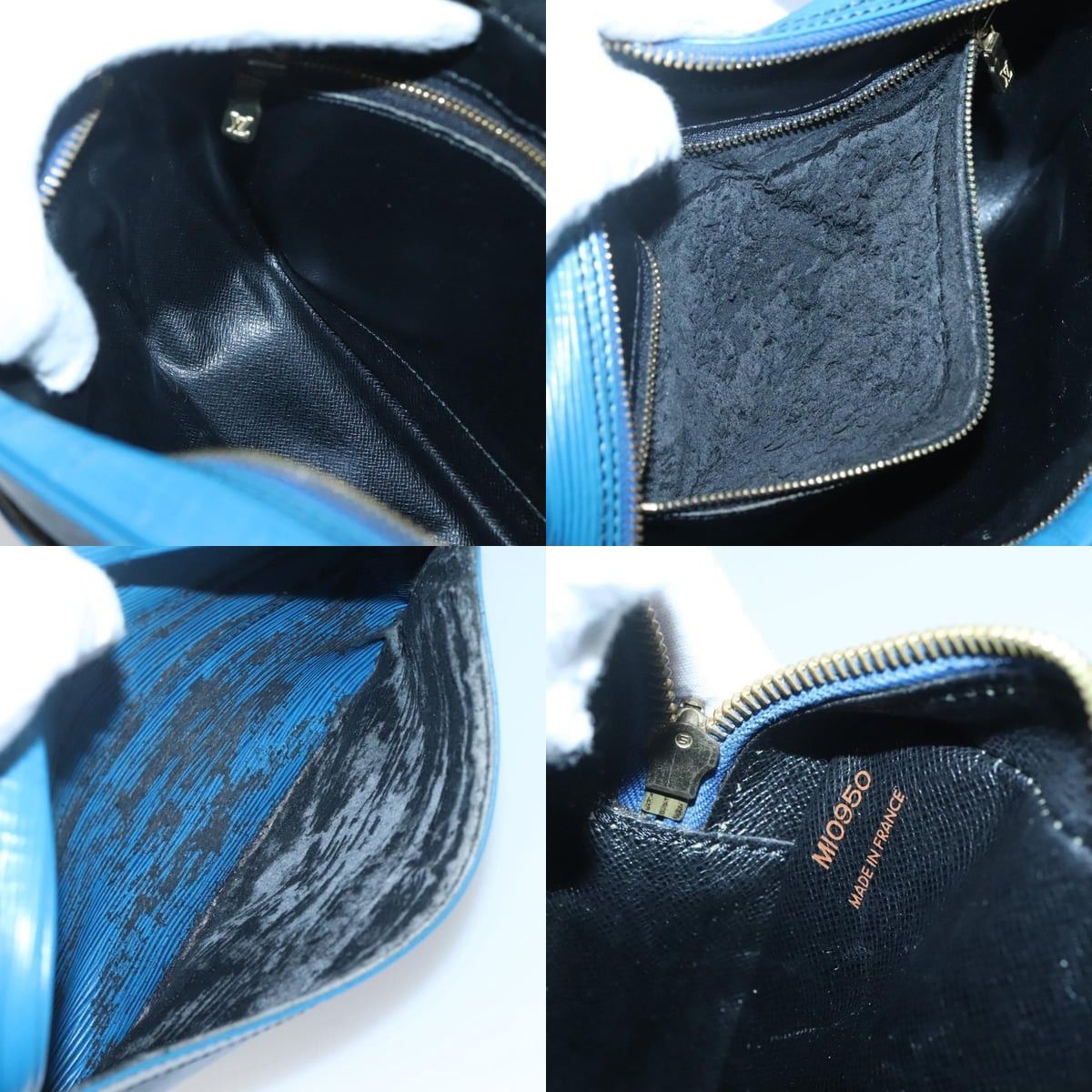 Louis Vuitton LOUIS VUITTON Epi Trocadero 23 Shoulder Bag Blue M52305 Size ONE SIZE - 12 Thumbnail