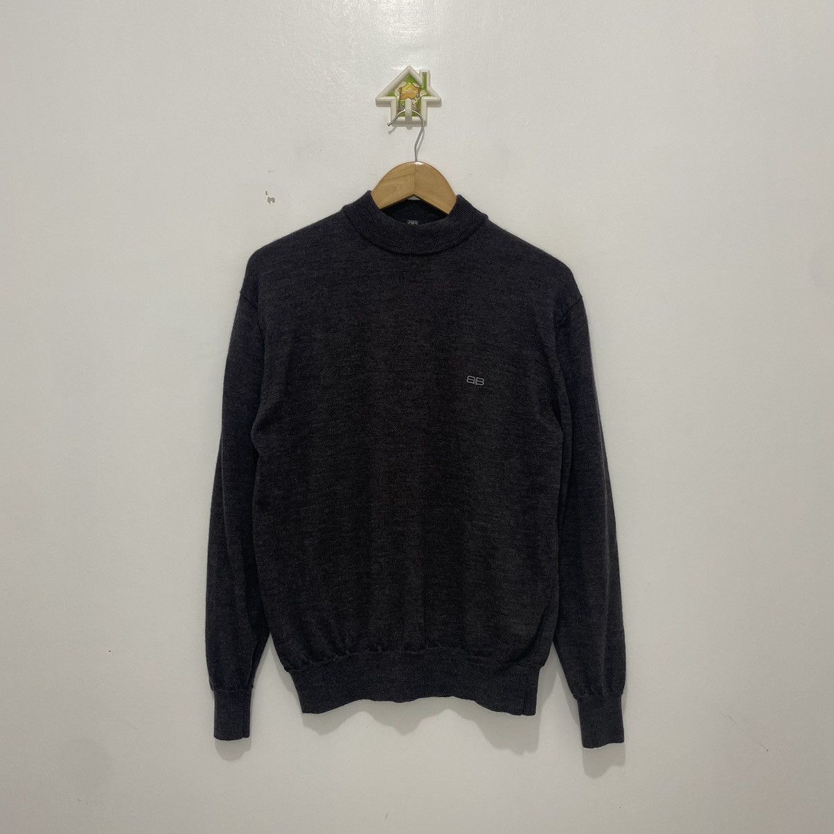 Balenciaga Balenciaga Wool Sweater Size L / US 10 / IT 46 - 1 Thumbnail