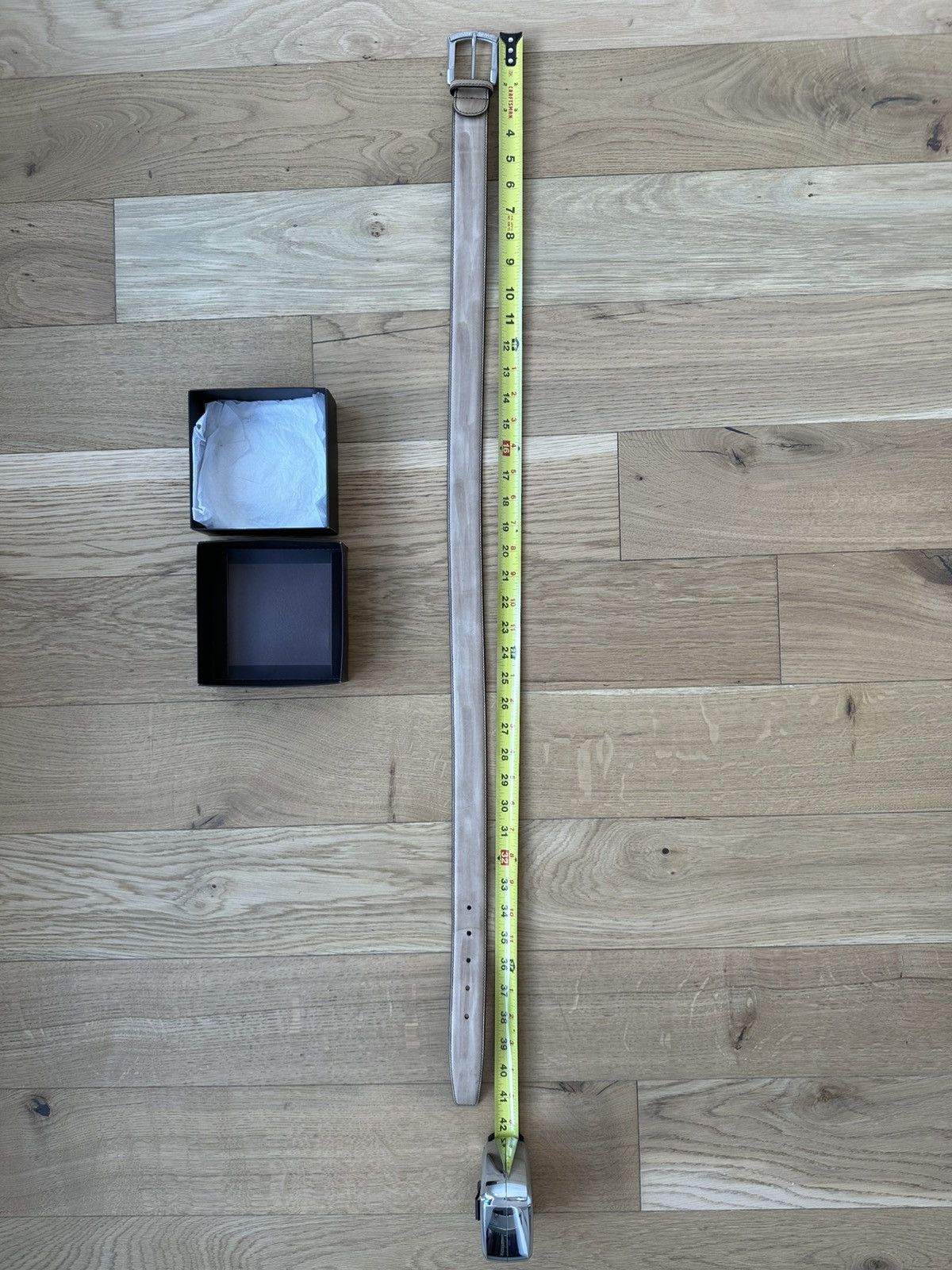 Testoni A.testoni leather belt Size 32 - 1 Thumbnail