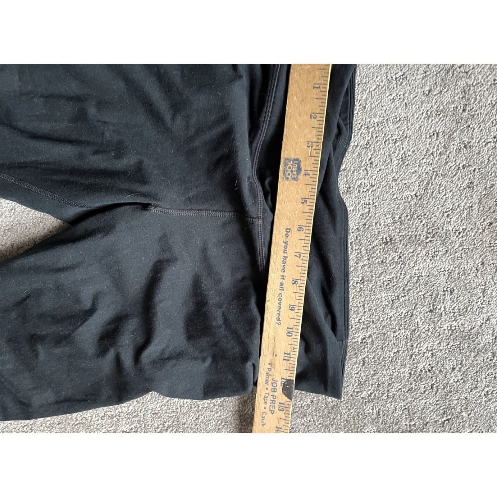 Under Armour Under Armour Leggings Womens 24 Black Solid Activewear Workout Pants Size 24" / US 00 / IT 34 - 5 Thumbnail