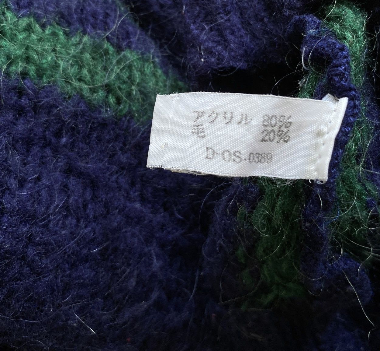 Gucci Very Rare Vintage Gucci Center Logo Mohair Knitwear 1980s Size US L / EU 52-54 / 3 - 7 Thumbnail