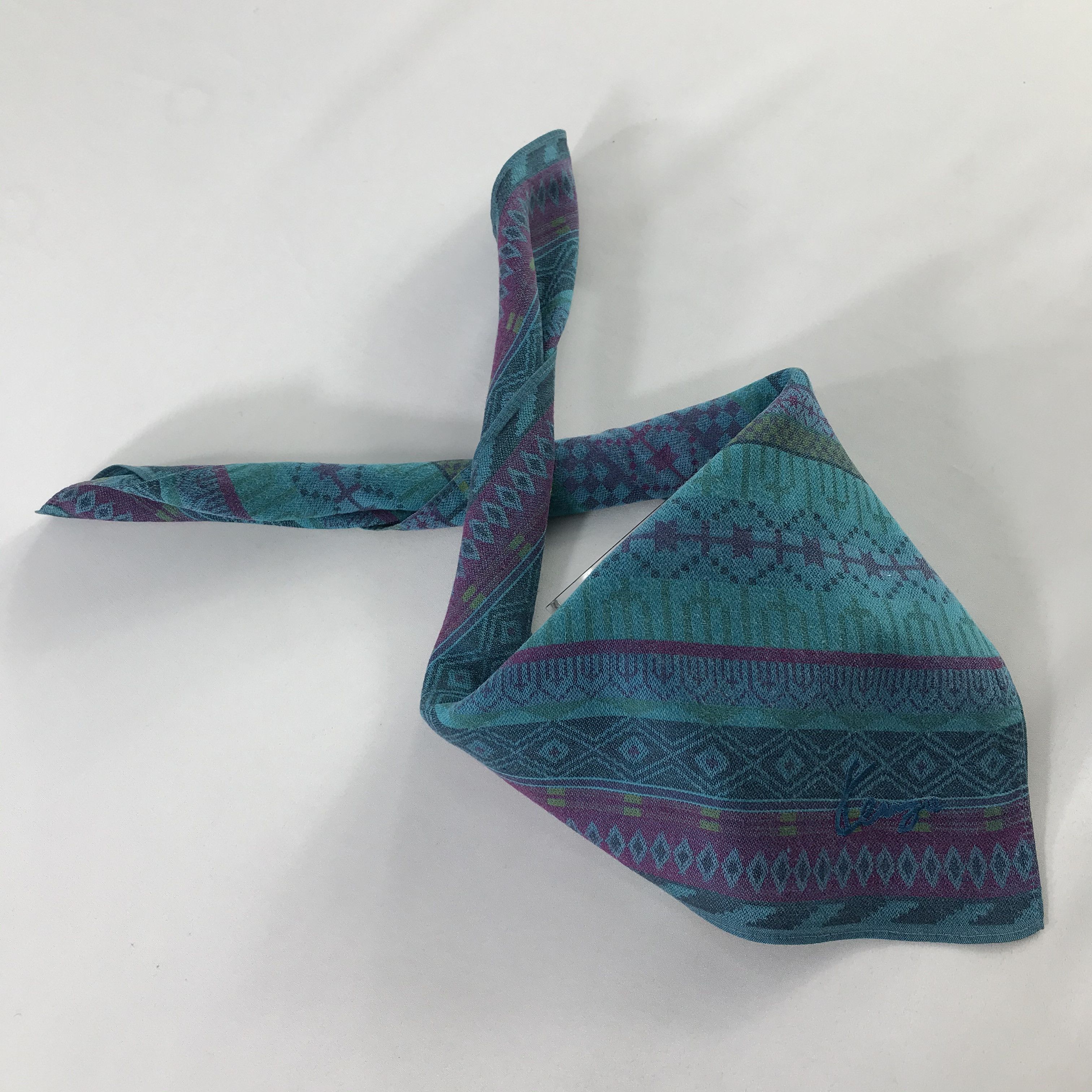 Kenzo × Vintage Kenzo Bandana / Handkerchief / Neckerchief - S367 Size ONE SIZE - 4 Thumbnail