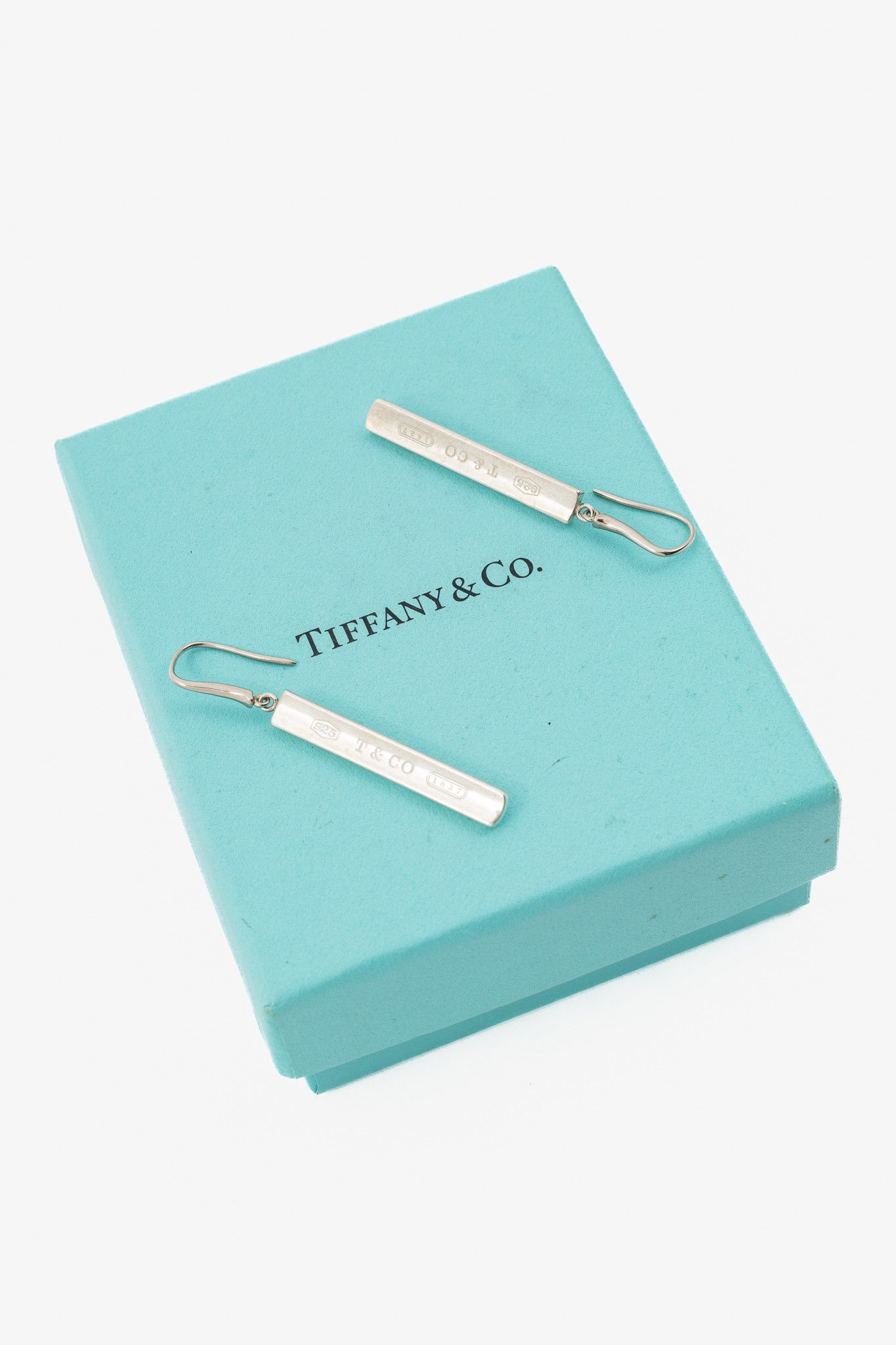 Tiffany & Co. Tiffany & Co. 1837 Sterling Silver Bar Drop Earrings Size ONE SIZE - 4 Thumbnail