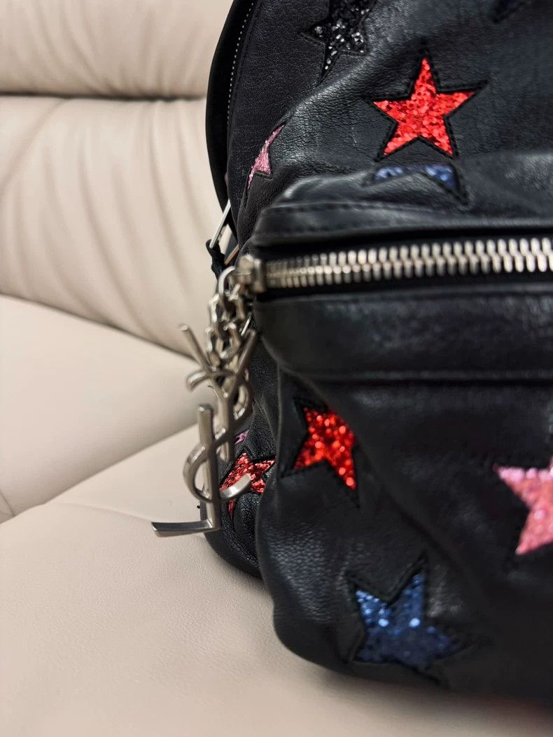 Saint Laurent Paris Saint Laurent Paris Star color backpack Size ONE SIZE - 3 Thumbnail