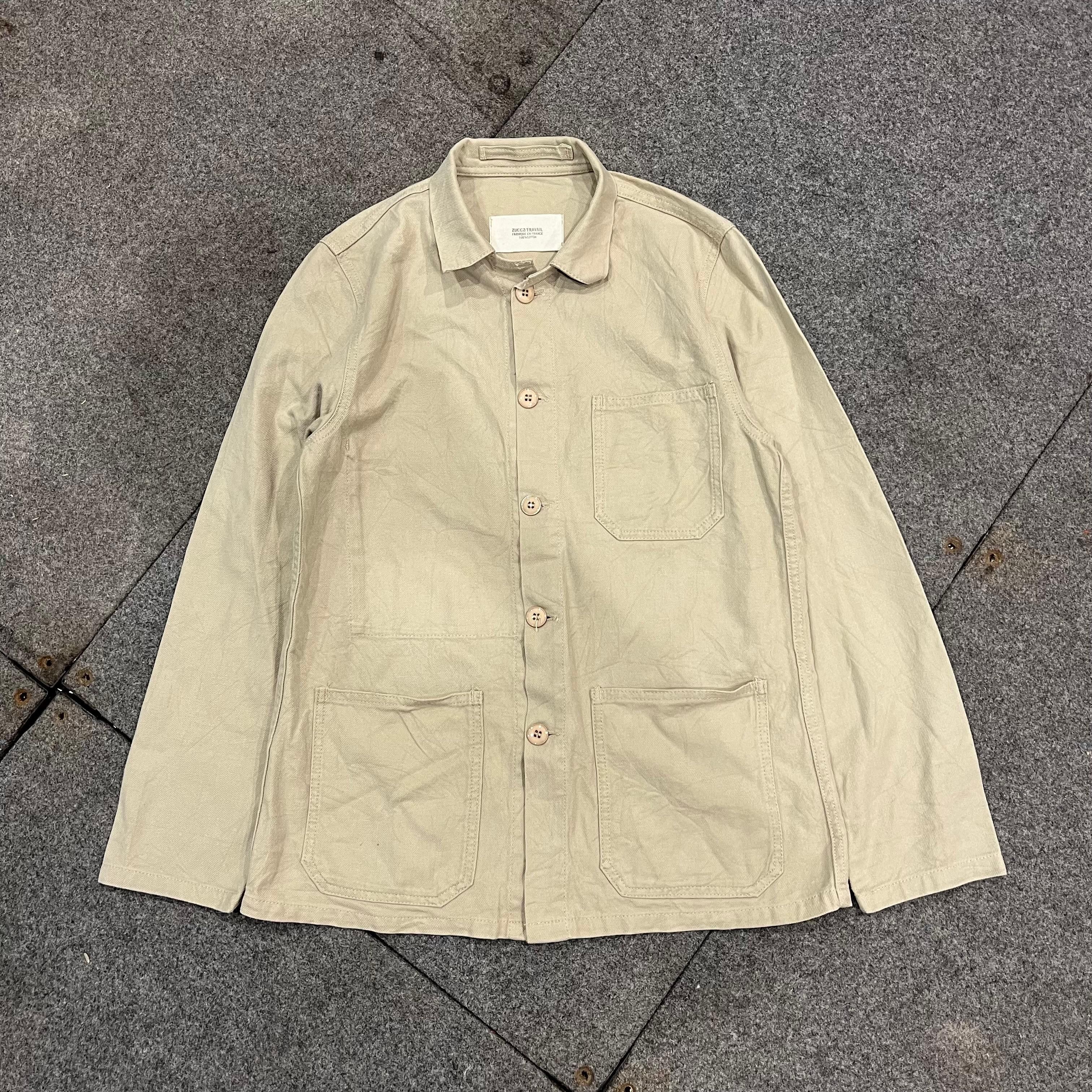 Issey Miyake × Japanese Brand × Zucca Vtg Zucca Travail Issey Miyake Chore Jacket Size US M / EU 48-50 / 2 - 1 Thumbnail