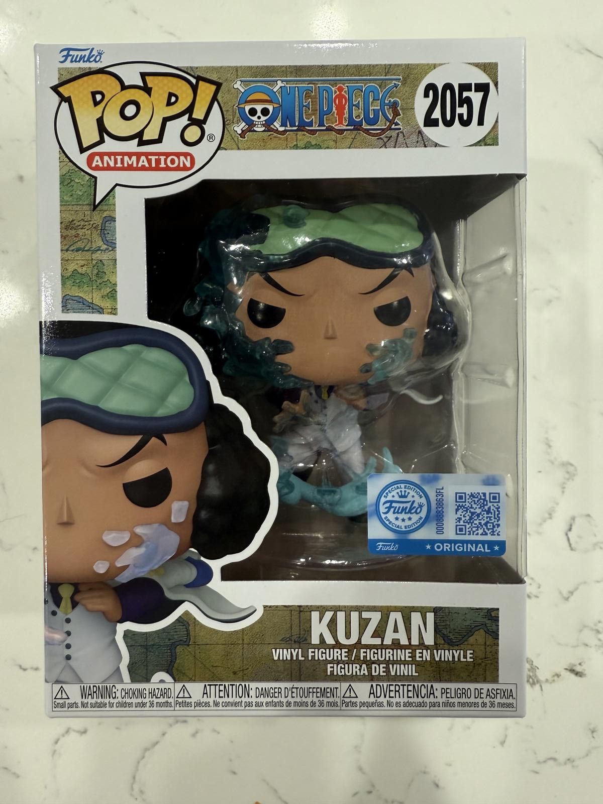 Other Funko Pop One Piece Kuzan #2057 GameStop Exclusive Mint/New Size ONE SIZE - 1 Thumbnail