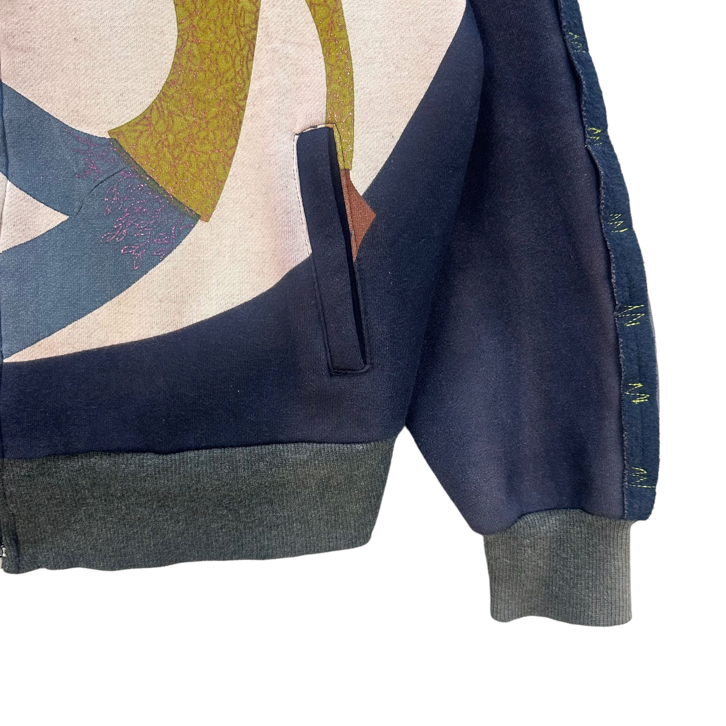 Japanese Brand SING SING RETRO GRAPHIC SWEATER #7952-192 Size S / US 4 / IT 40 - 5 Thumbnail