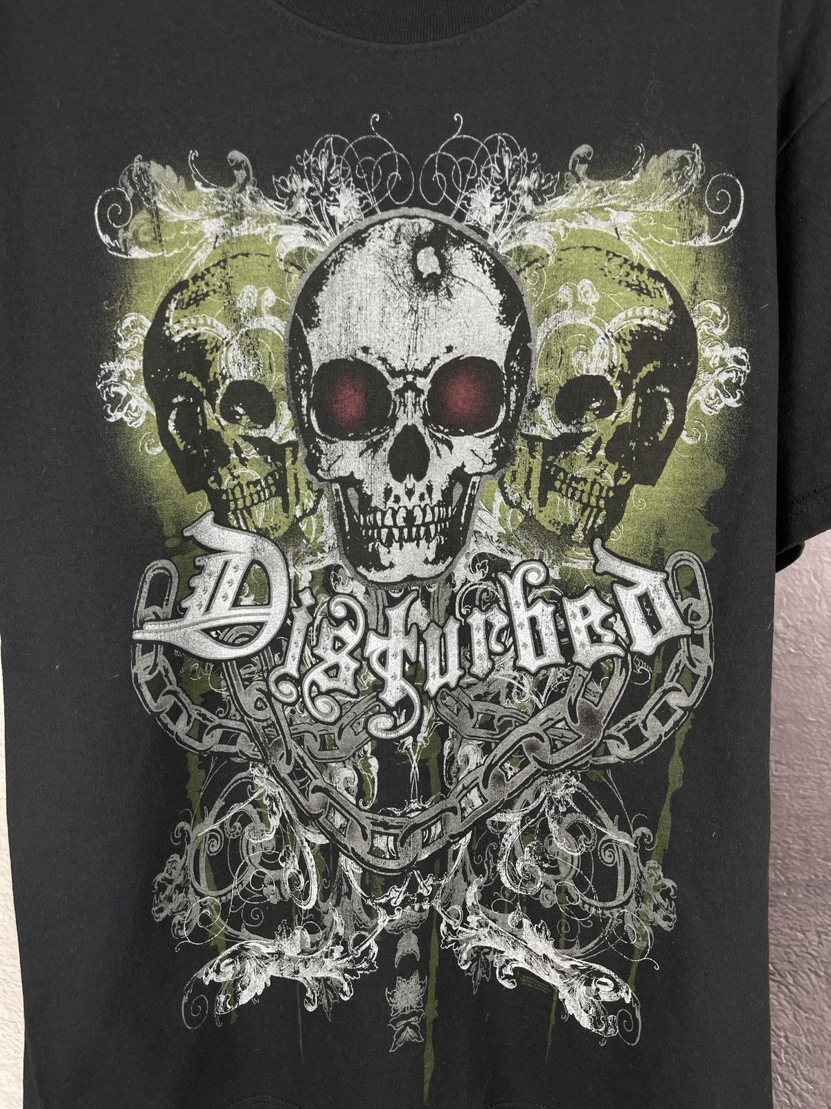 Band Tees FotL vintage 2009 Disturbed band tee shirt Size US L / EU 52-54 / 3 - 5 Thumbnail