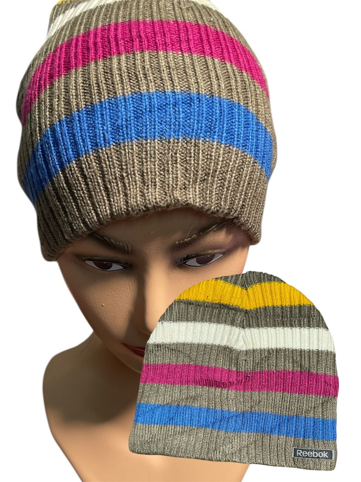 Japanese Brand × Reebok REEBOK BEANIE Size ONE SIZE - 1 Thumbnail