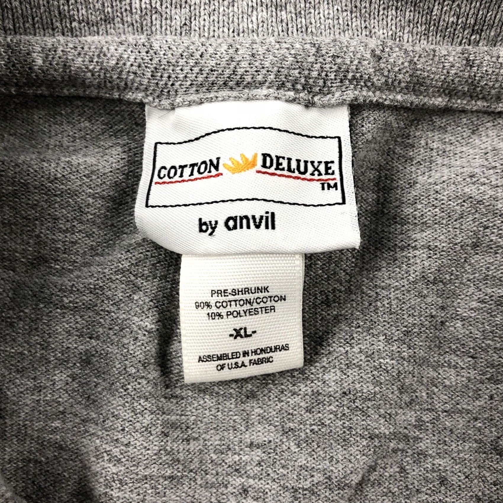 Vintage VINTAGE Cotton Deluxe Embroidered Golf Long Sleeve Collared Polo XL Gray Shirt Mens Size US XL / EU 56 / 4 - 2 Thumbnail