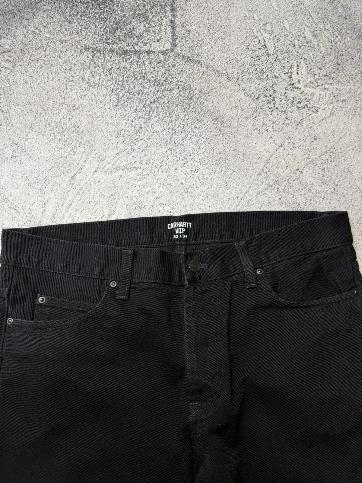 Carhartt Vintage Carhartt Wip Black Jeans Cargo Y2K Size US 34 / EU 50 - 13 Thumbnail
