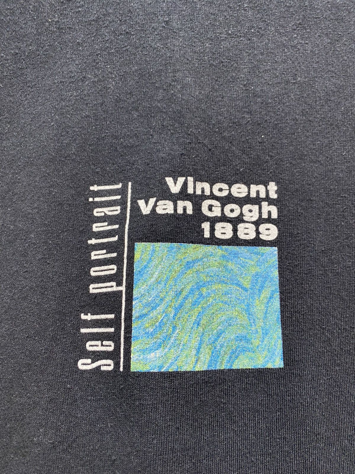 Rap Tees Vintage Art Painter Vincent Van Gogh Self Portrait T-shirt Size US M / EU 48-50 / 2 - 6 Thumbnail