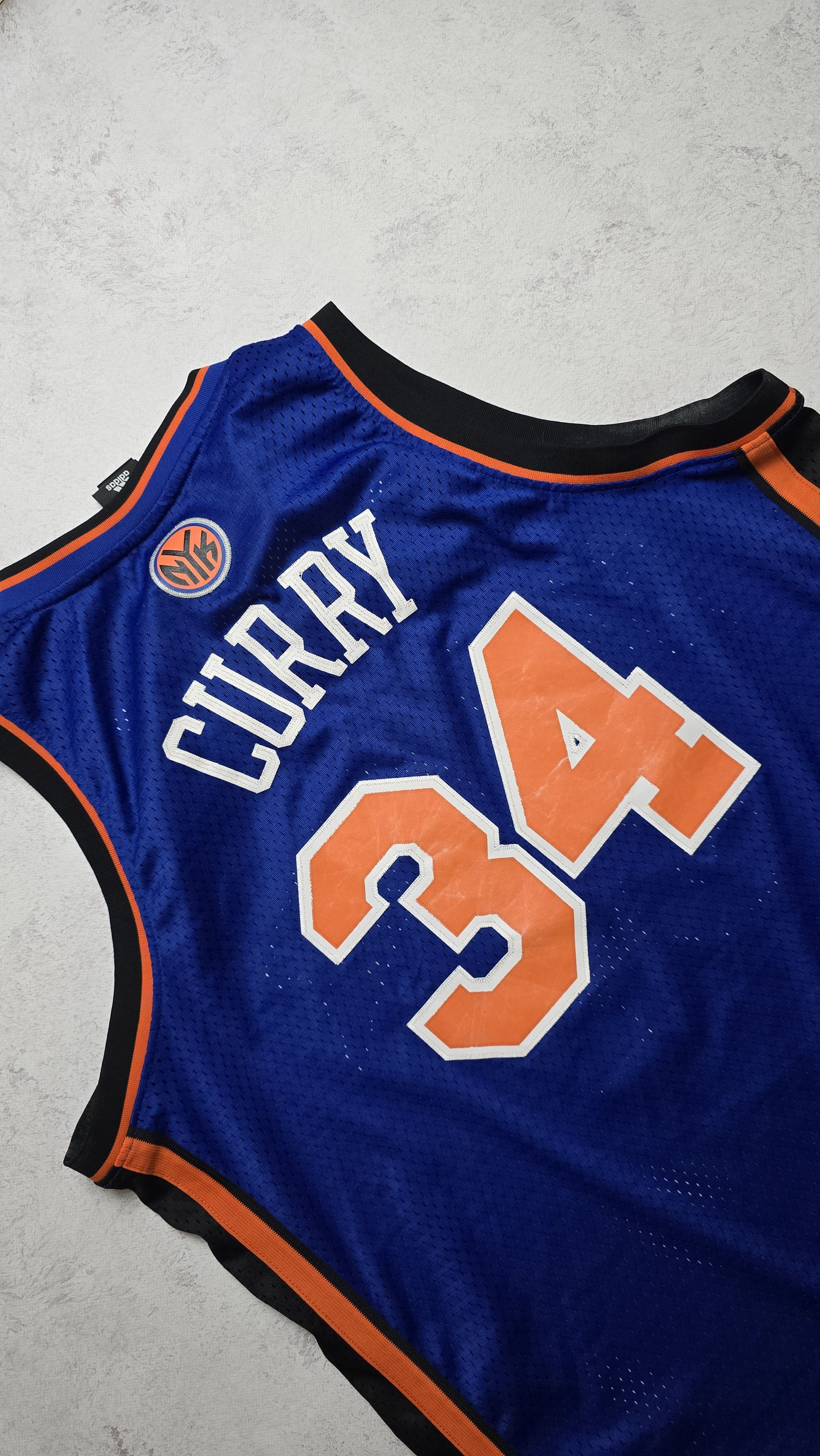 Adidas Adidas New York Knicks Eddy Curry Stitched Basketball Jersey Size US XXL / EU 58 / 5 - 4 Thumbnail