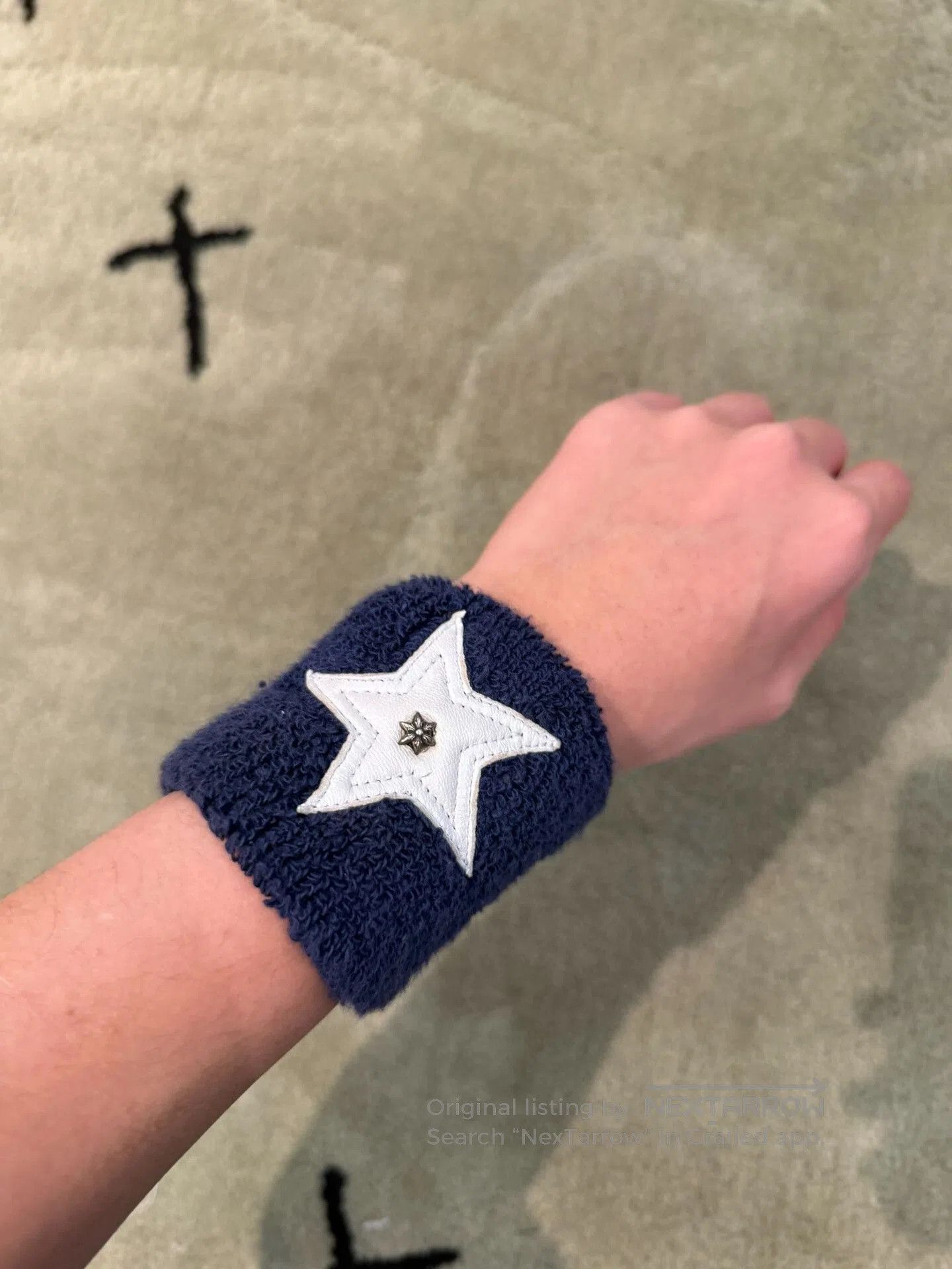 Chrome Hearts Chrome Hearts Star Patch Wristband. Size ONE SIZE - 4 Thumbnail