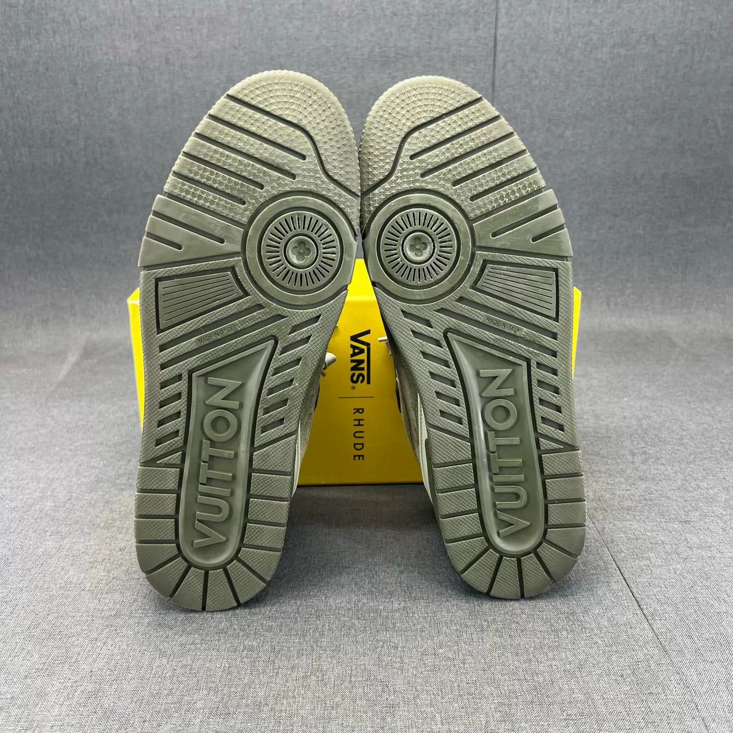 Louis Vuitton LV Trainer Moss Green Size uk8.5 Size US 9.5 / EU 42-43 - 6 Thumbnail