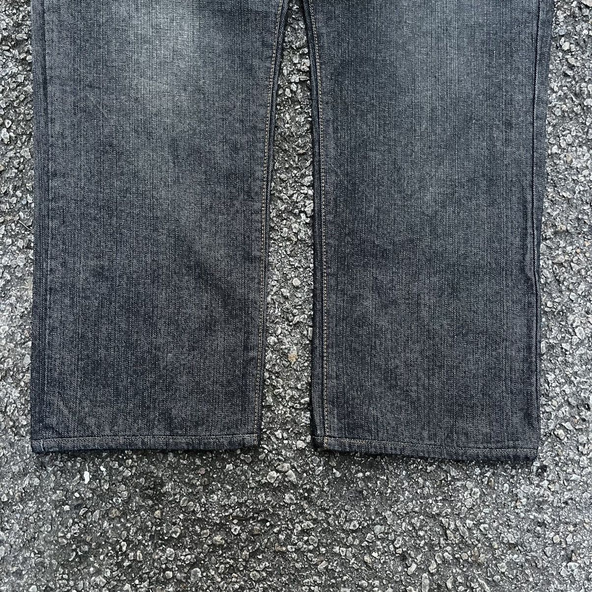 Sean John Y2K Vintage Sean John Embroidery Jeans Faded Black Denim Size US 40 / EU 56 - 2 Thumbnail